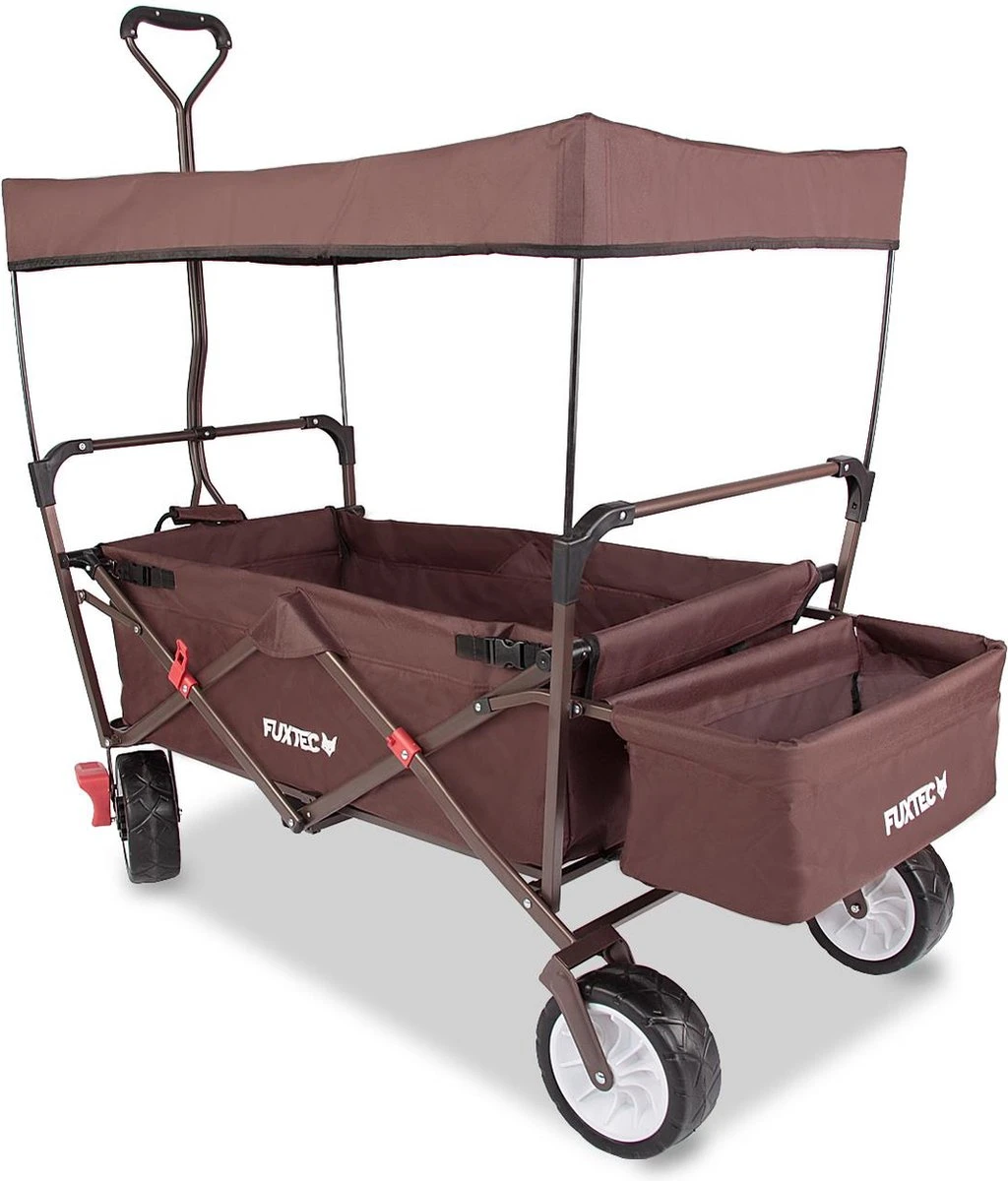 FUXTEC Bolderkar CT350 - Bruin - Afbeelding 6