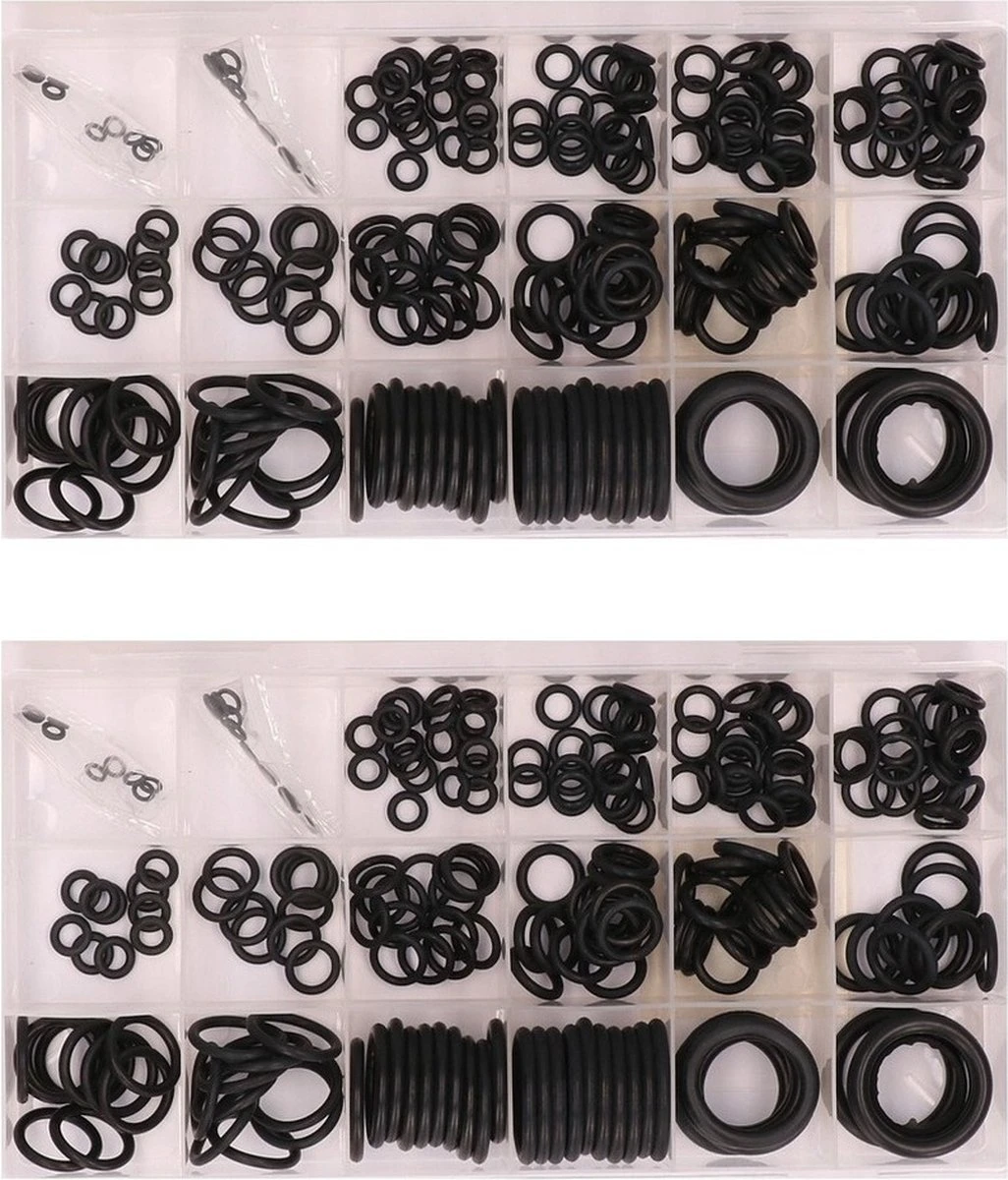Benson O-ringen Set 450-delige Doos - Rubberen Ringetjes Set - Afsluitringetjes Set