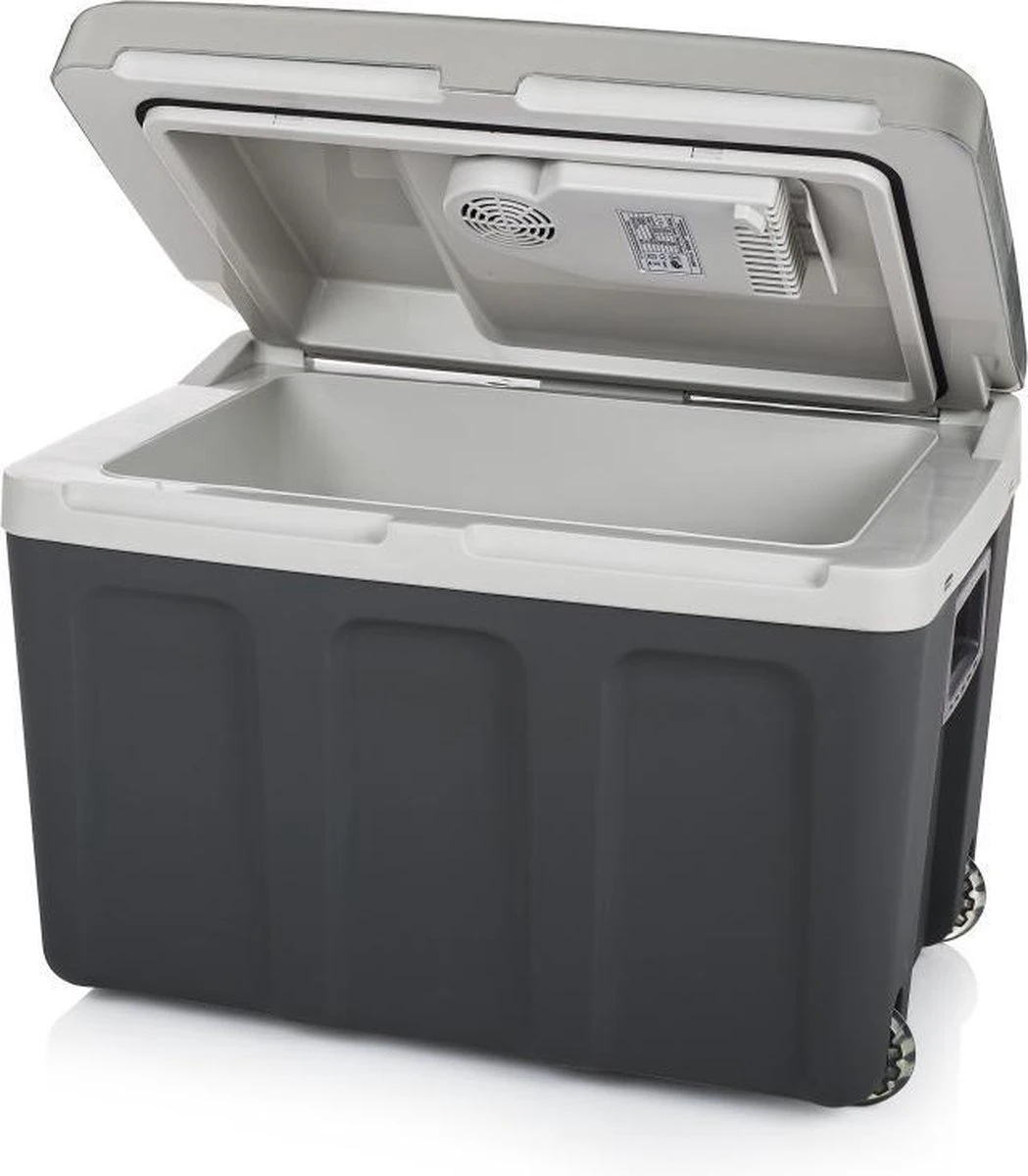Tristar KB-7540 Koelbox 40 Liter - Koelbox Elektrisch - 12v Autolader En 230v Stopcontact - Koelt & Verwarmt - Grijs - Afbeelding 10