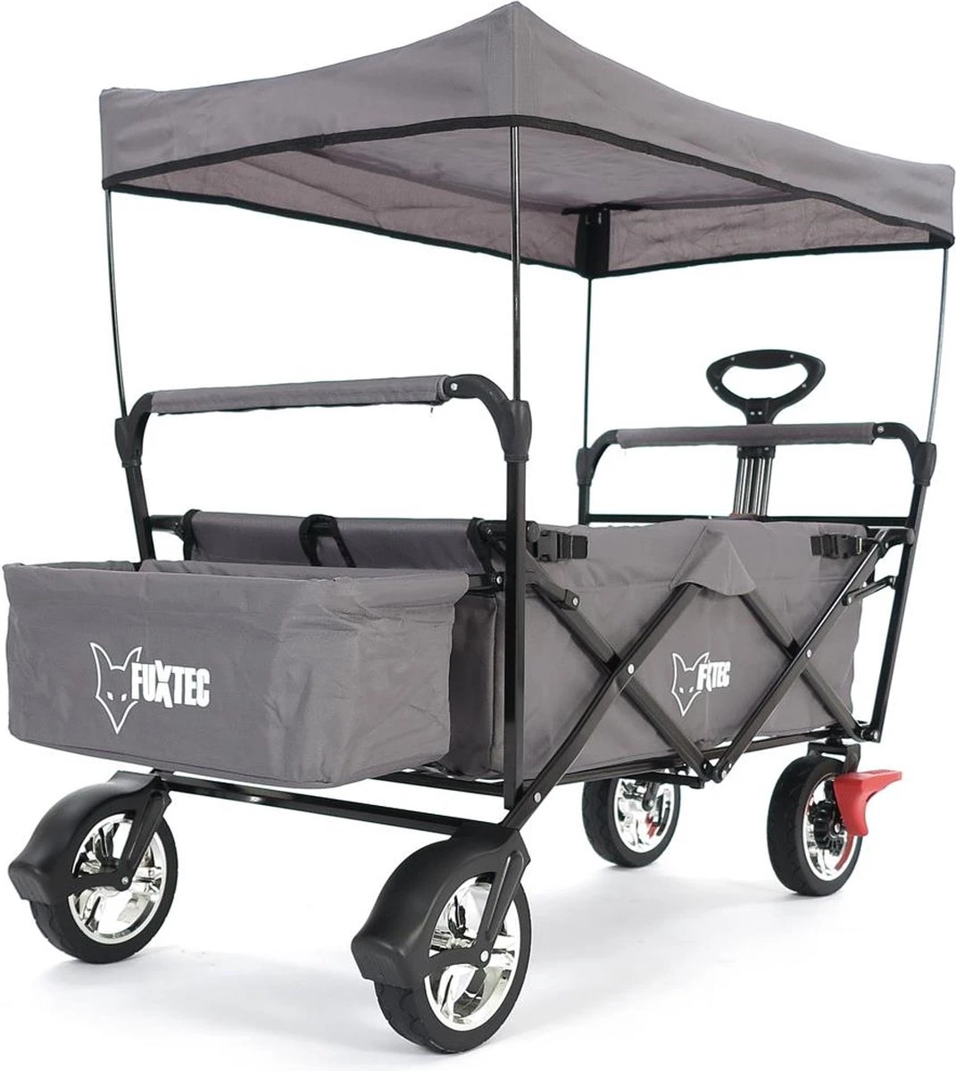 FUXTEC Bolderkar CT-500 - Grijs - Afbeelding 4