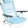 Bo-Camp Beach Chair - Monaco - Aluminium - Blauw