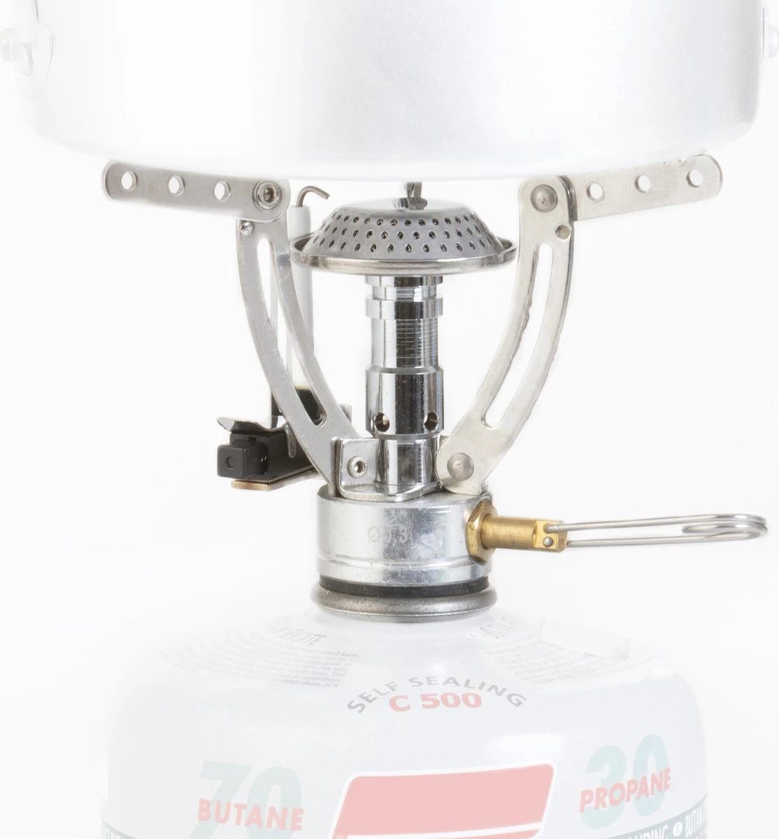 MacGyver Gasbrander Mini RVS - Camping Kookstel - Kookbrander - 10 Cm - Elektronische Ontsteking - Afbeelding 9