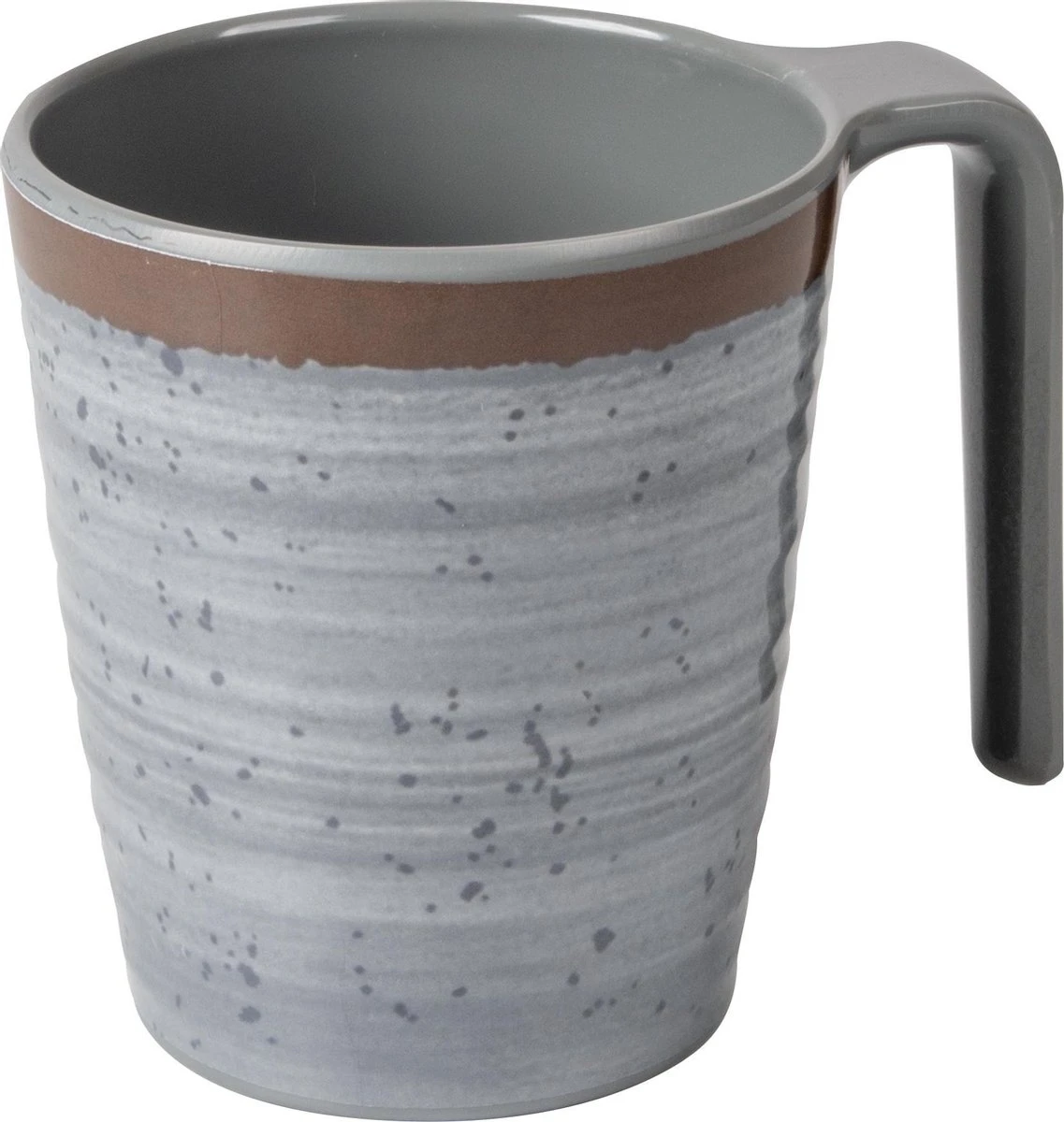 Bo-Camp - Mok - Halo - L - 4 Stuks - Grijs