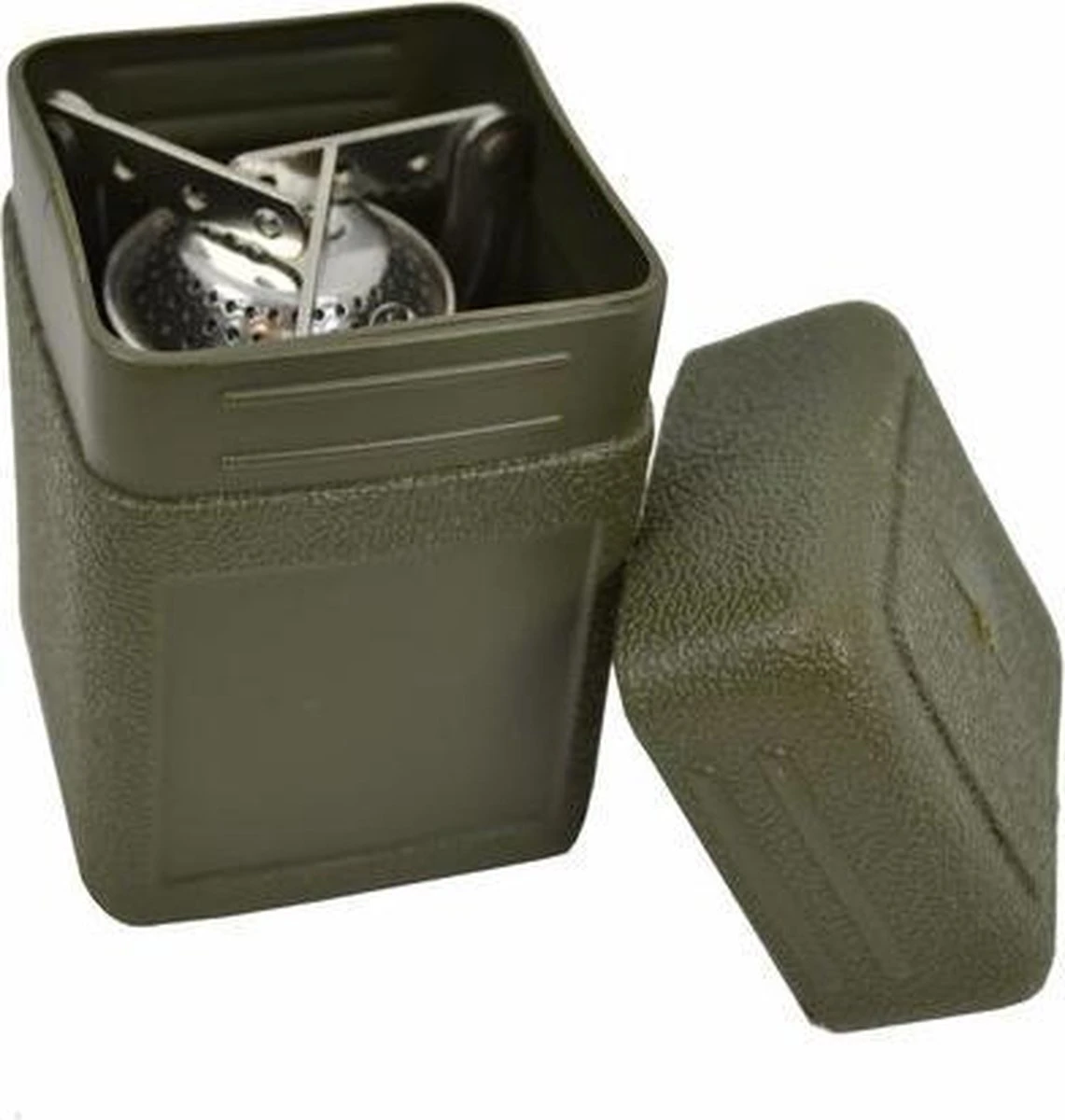 MacGyver Gasbrander Mini RVS - Camping Kookstel - Kookbrander - 10 Cm - Elektronische Ontsteking - Afbeelding 3