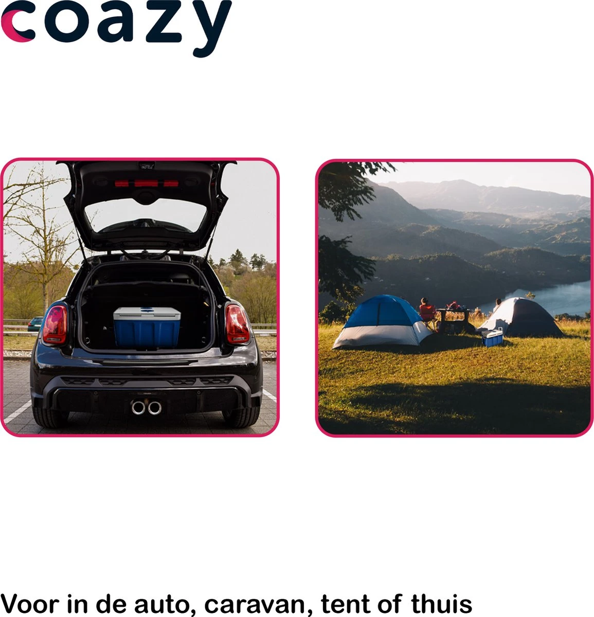 Koelbox Met Wielen Voor Auto & Camping Warm En Koud 40L - Frigobox Elektrisch 12v 230 Volt - MiniBar - Mini Koelkast | Verkoelt En Verwarmt | Eco-modus - Minibar - Mini Koelkast - Afbeelding 7