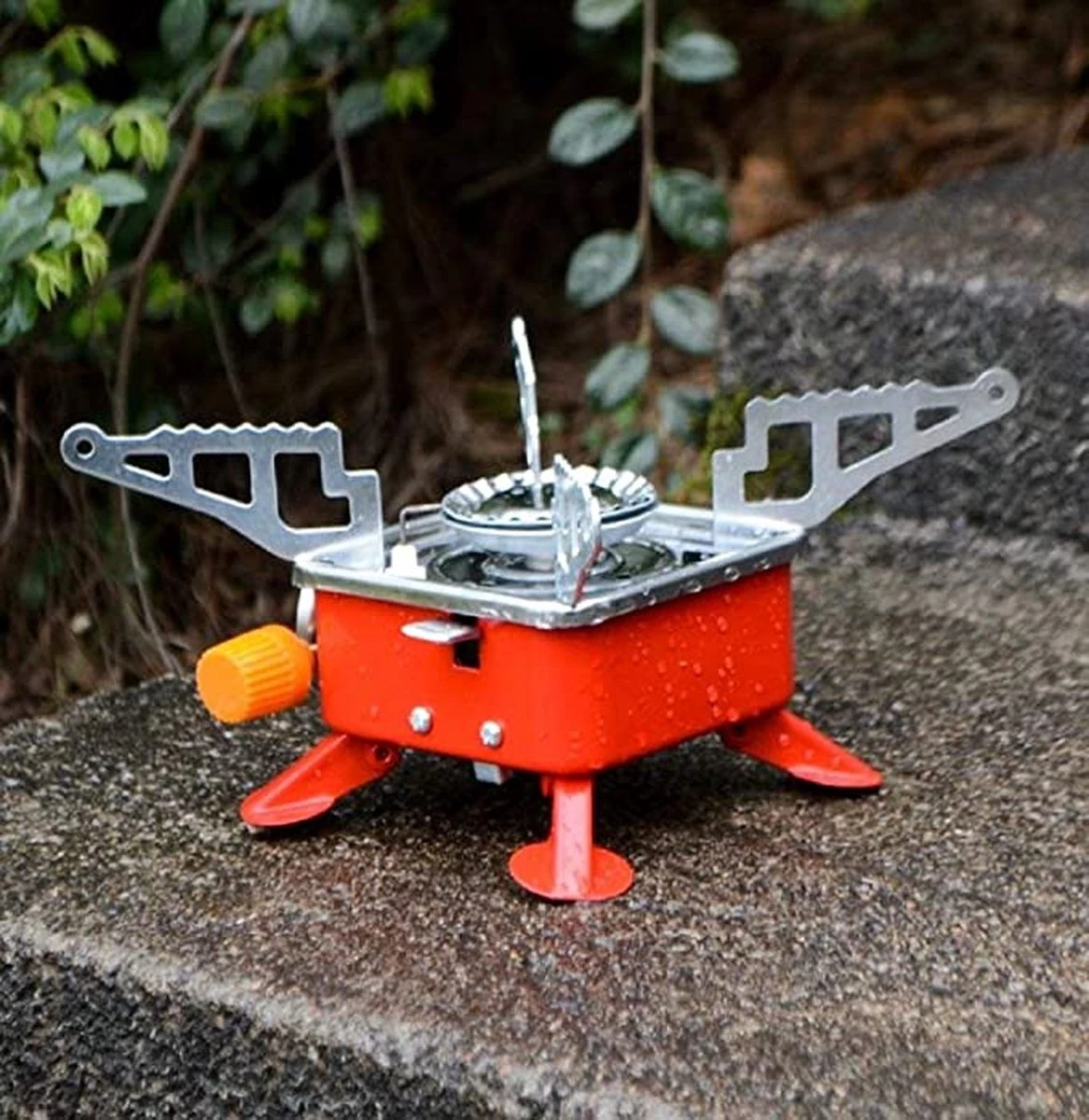 IBright Camping Gasbrander Kooktoestel - Compact En Opvouwbaar -Draagbare 1-pits Kookbrander - Afbeelding 4