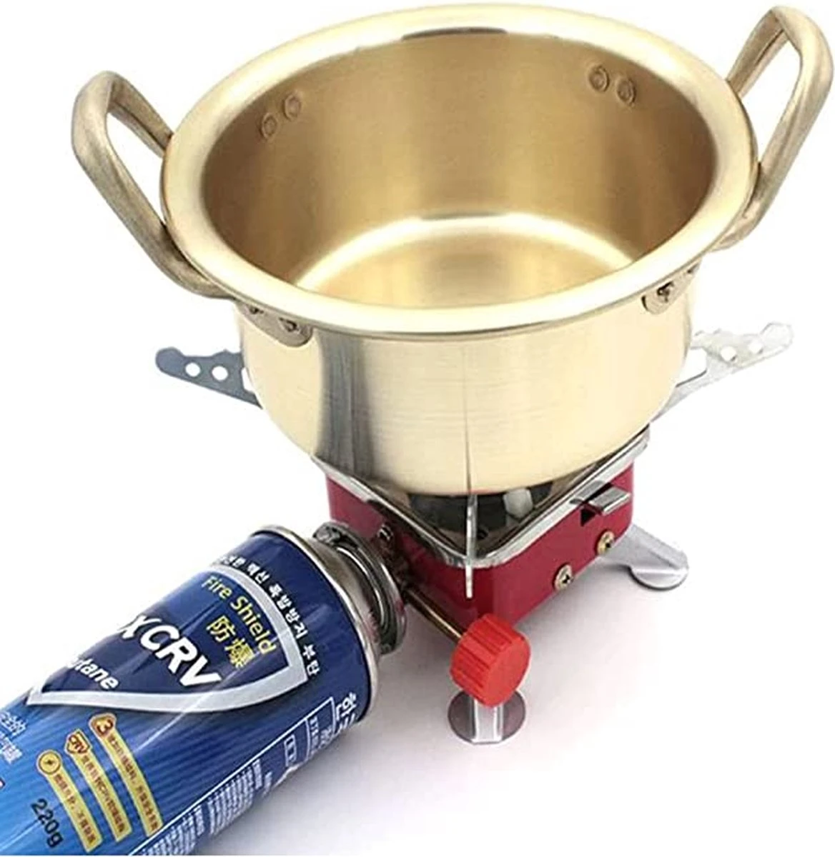 IBright Camping Gasbrander Kooktoestel - Compact En Opvouwbaar -Draagbare 1-pits Kookbrander - Afbeelding 6