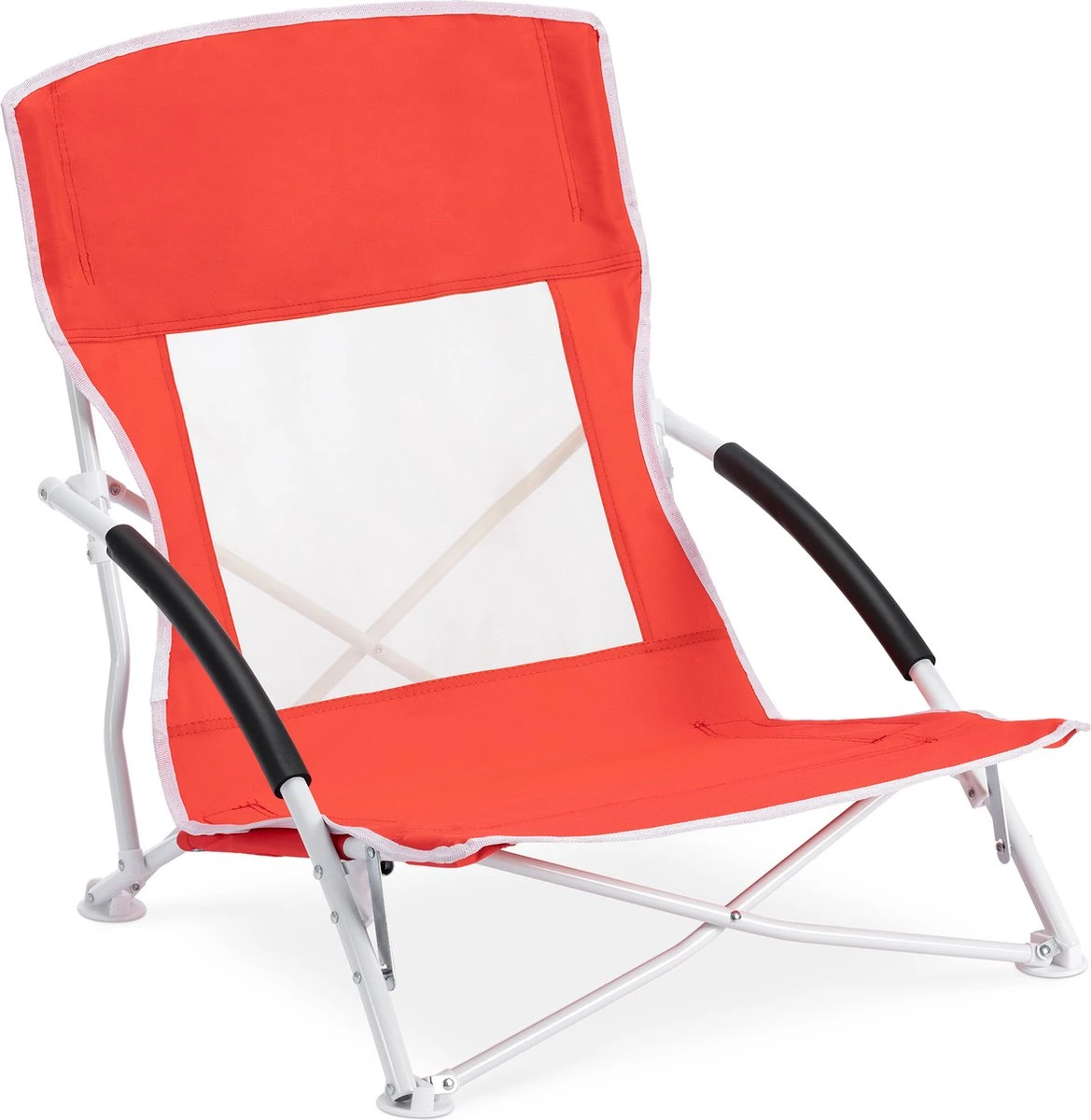 JEMIDI Lichtgewicht Inklapbare Draagbare Strandstoel - Opvouwbare Campingstoel Met Draagtas - Ademend En Comfortabel - Afbeelding 7