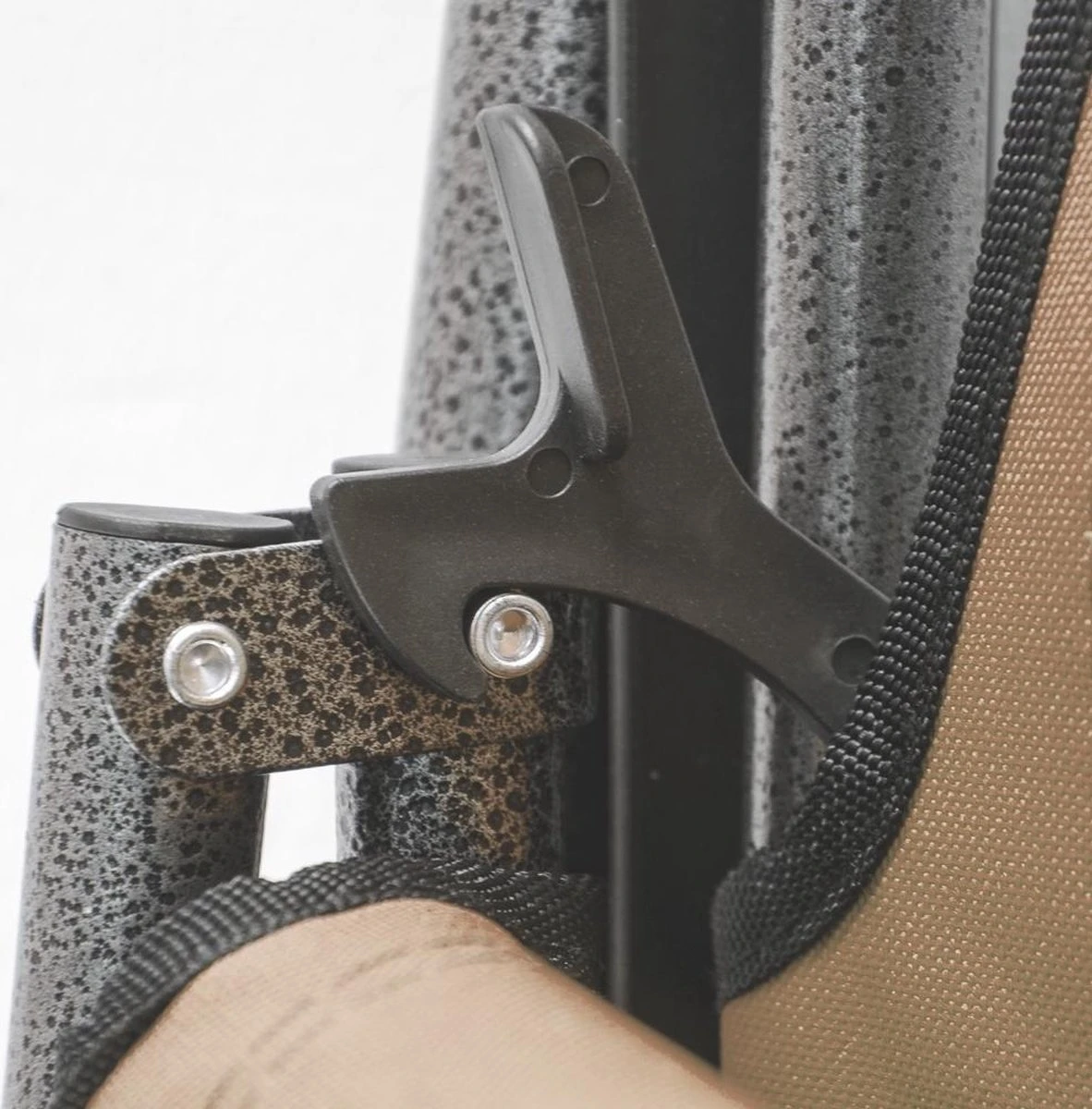 Ligstoel Opvouwbaar 155x60cm - Lichte Ligbed Relaxstoel Tuinstoel Campingstoel Strandstoel - Afbeelding 11