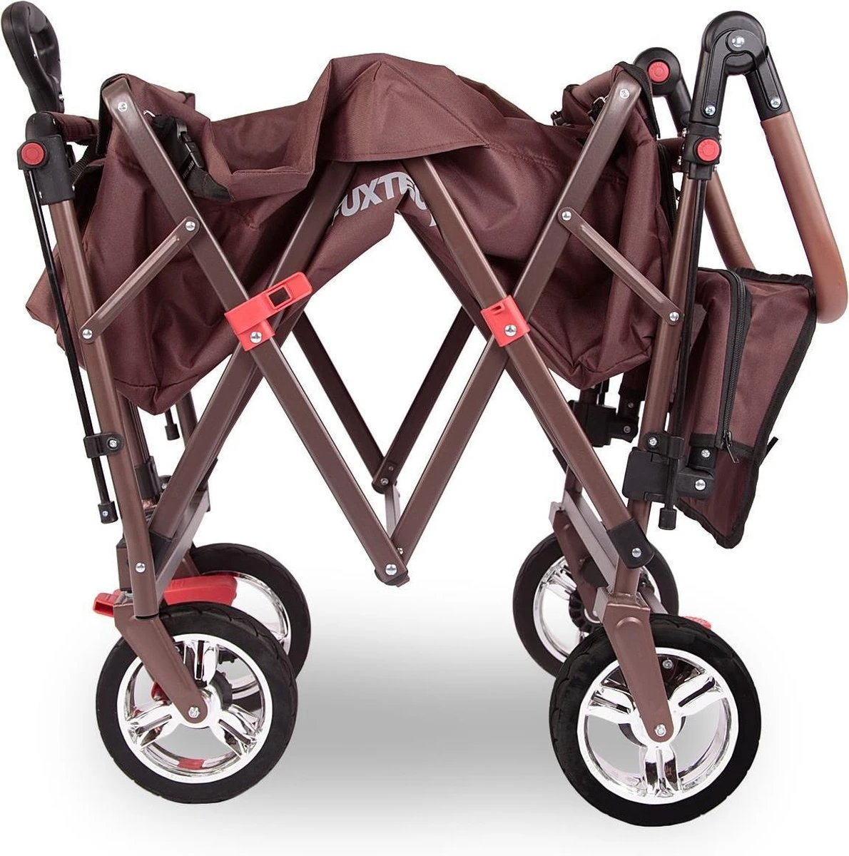 FUXTEC Bolderkar CT800 - Bruin - Afbeelding 4