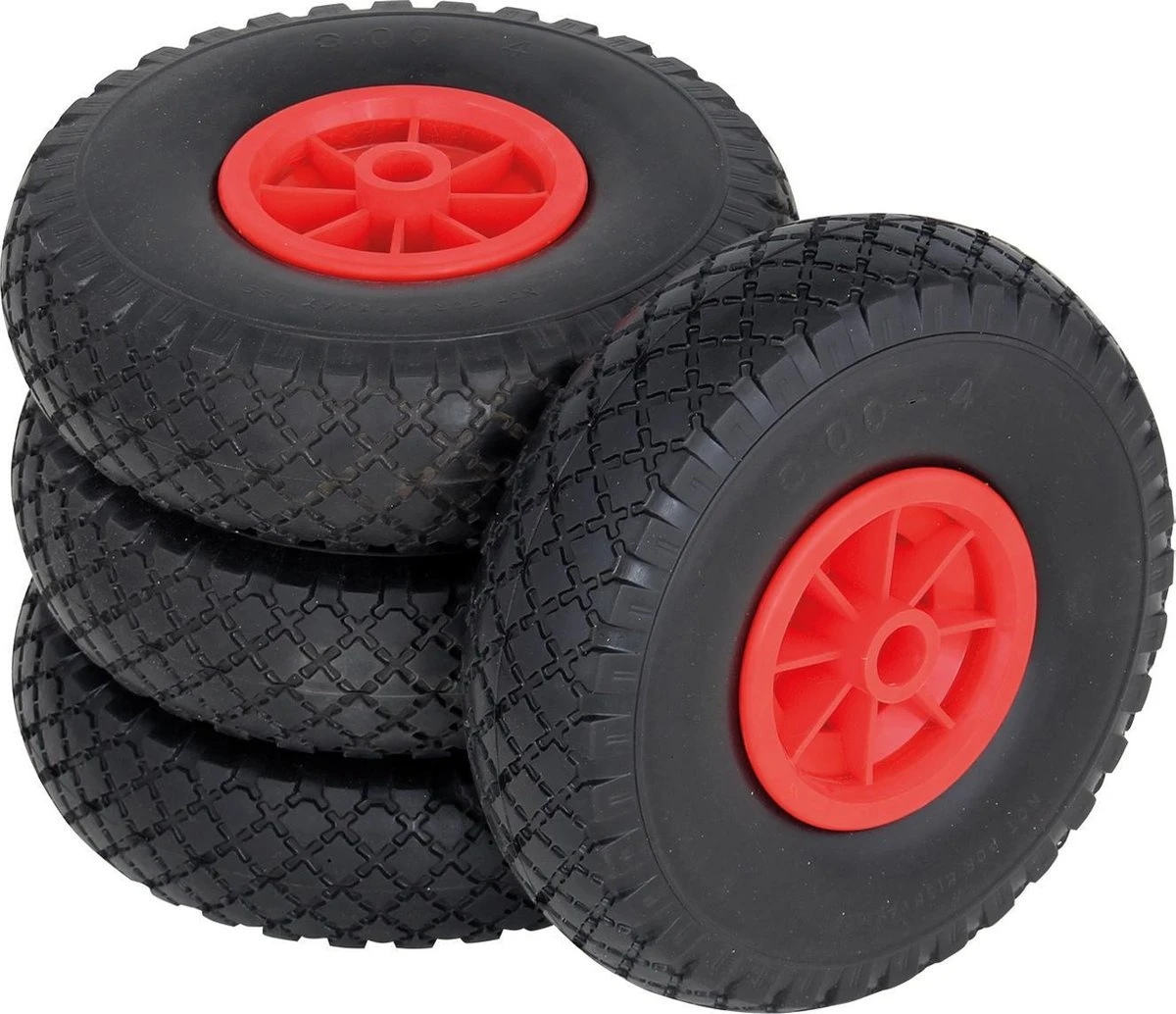 Merkloos Eurotrail Bolderwagen Rood - Afbeelding 3