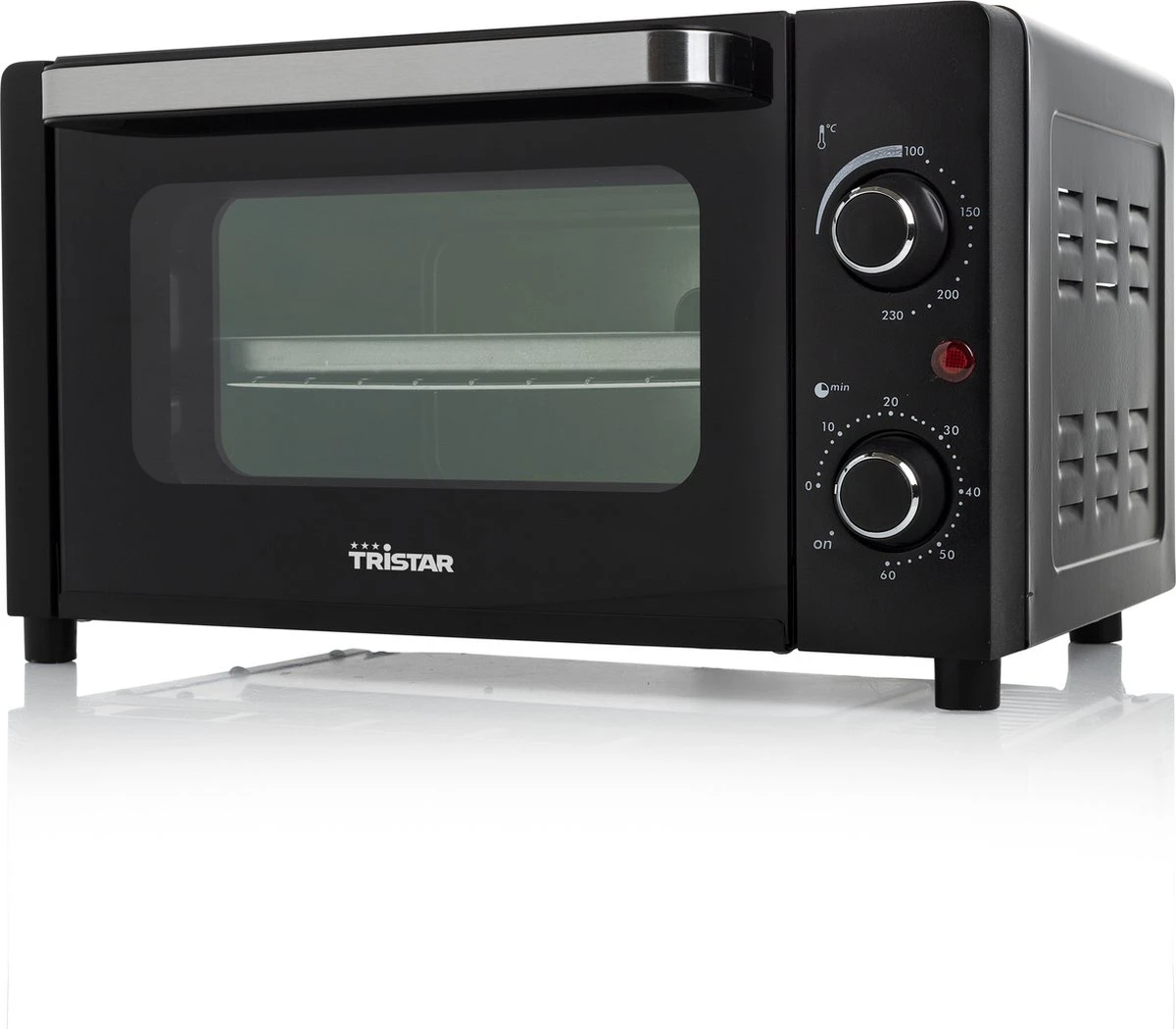 Tristar Oven OV-3615 - Camping Oven 10 Liter - 800 Watt - Vrijstaande Kleine Oven - Zwart - Afbeelding 2
