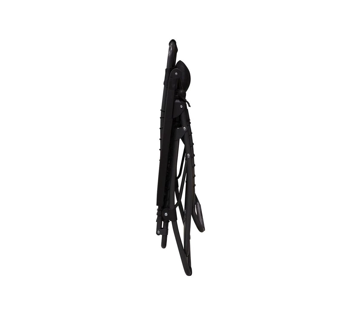 Redwood Relaxstoel Classic - Camping Relaxstoel Opvouwbaar - Zwart - Afbeelding 5