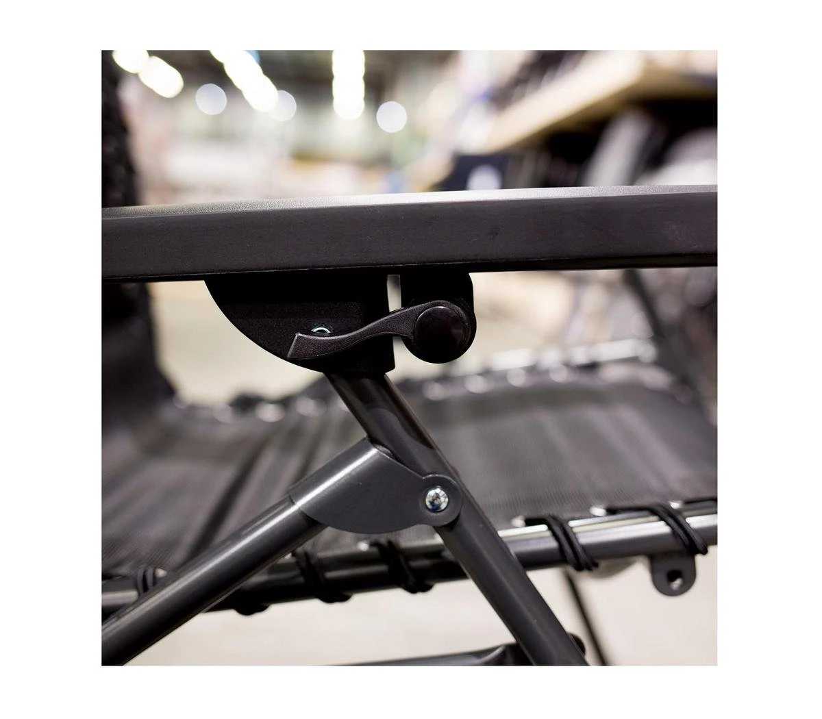 Redwood Relaxstoel Classic - Camping Relaxstoel Opvouwbaar - Zwart - Afbeelding 6