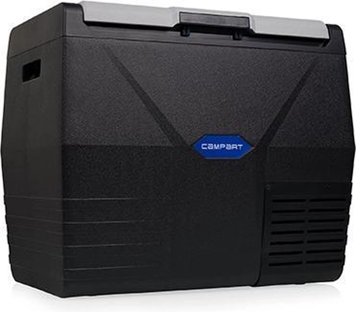 Campart Koelbox XXL CB-8695 – Koelen En Vriezen – LED Display Met Digitale Temperatuurweergave - Coolbox 230V En 12V - 35 Liter - Zwart - Afbeelding 2