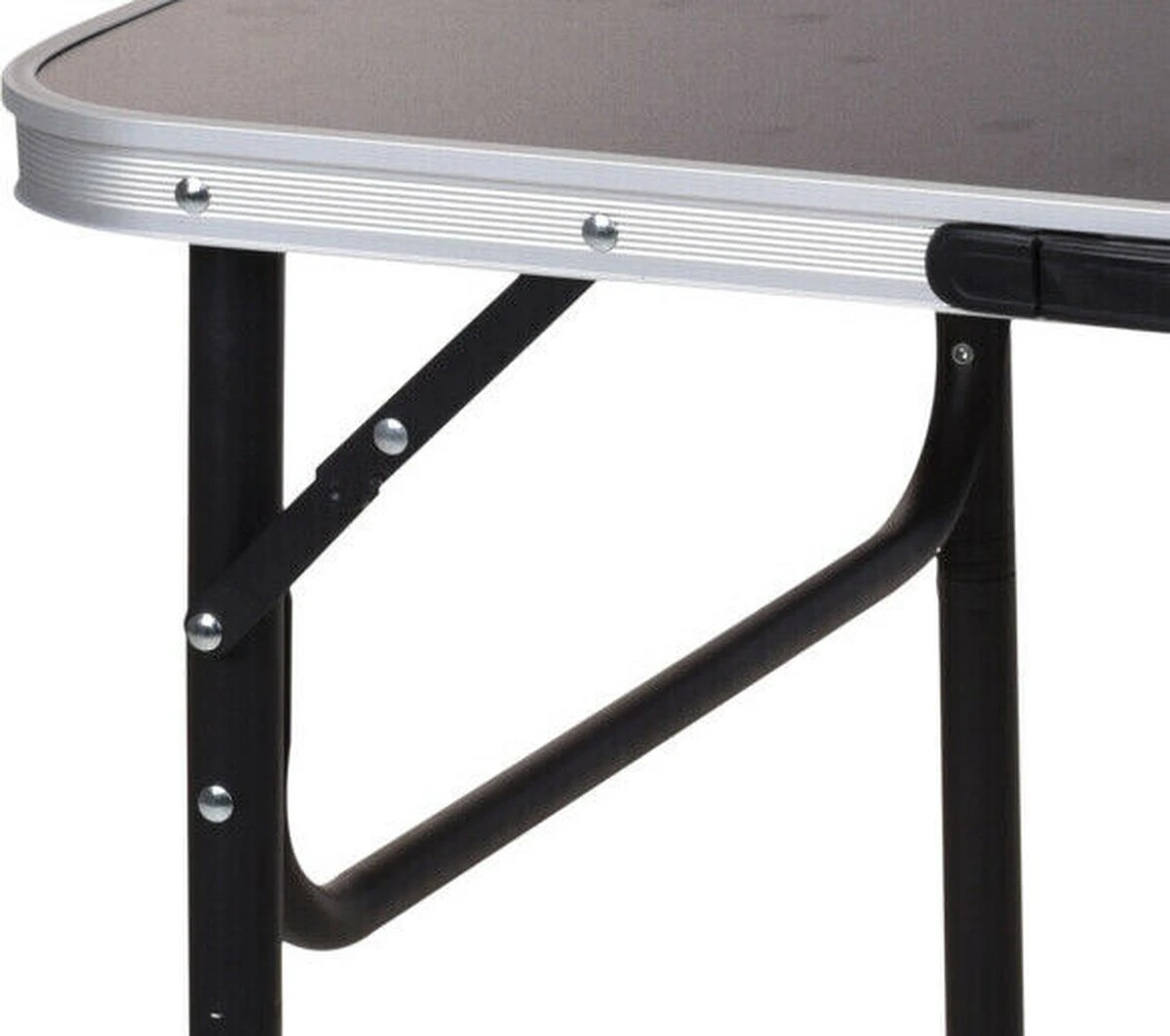 Redcliffs Campingtafel Zwart - 75 X 55 X 25/60cm - Afbeelding 3