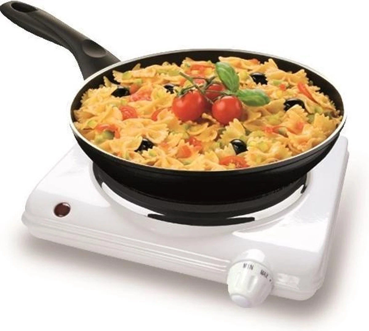 Kemper Elektrische Kookplaat - Campingkooktoestel - 1 Pit - 1500W - Ø16,5 Cm - Afbeelding 2