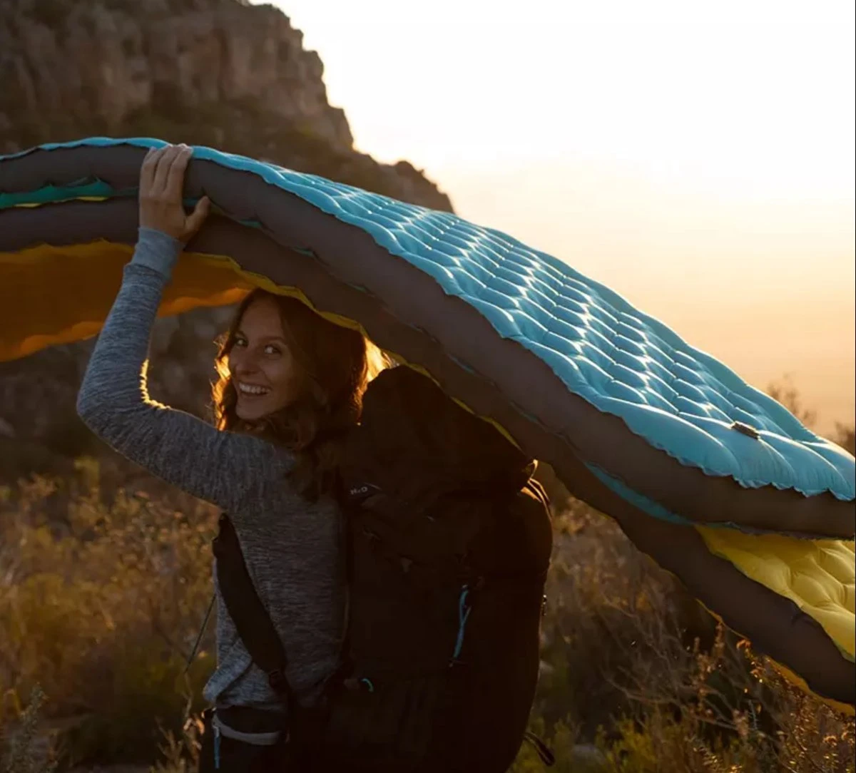 Naturehike® 3D Luchtmatras Premium - Comfortabel R-waarde 2.0 - Extra Dikke Slaapmat - Luchtbed Kamperen - Opblaasbaar Matras - Lichtgewicht - Outdoor - Camping - Afbeelding 6