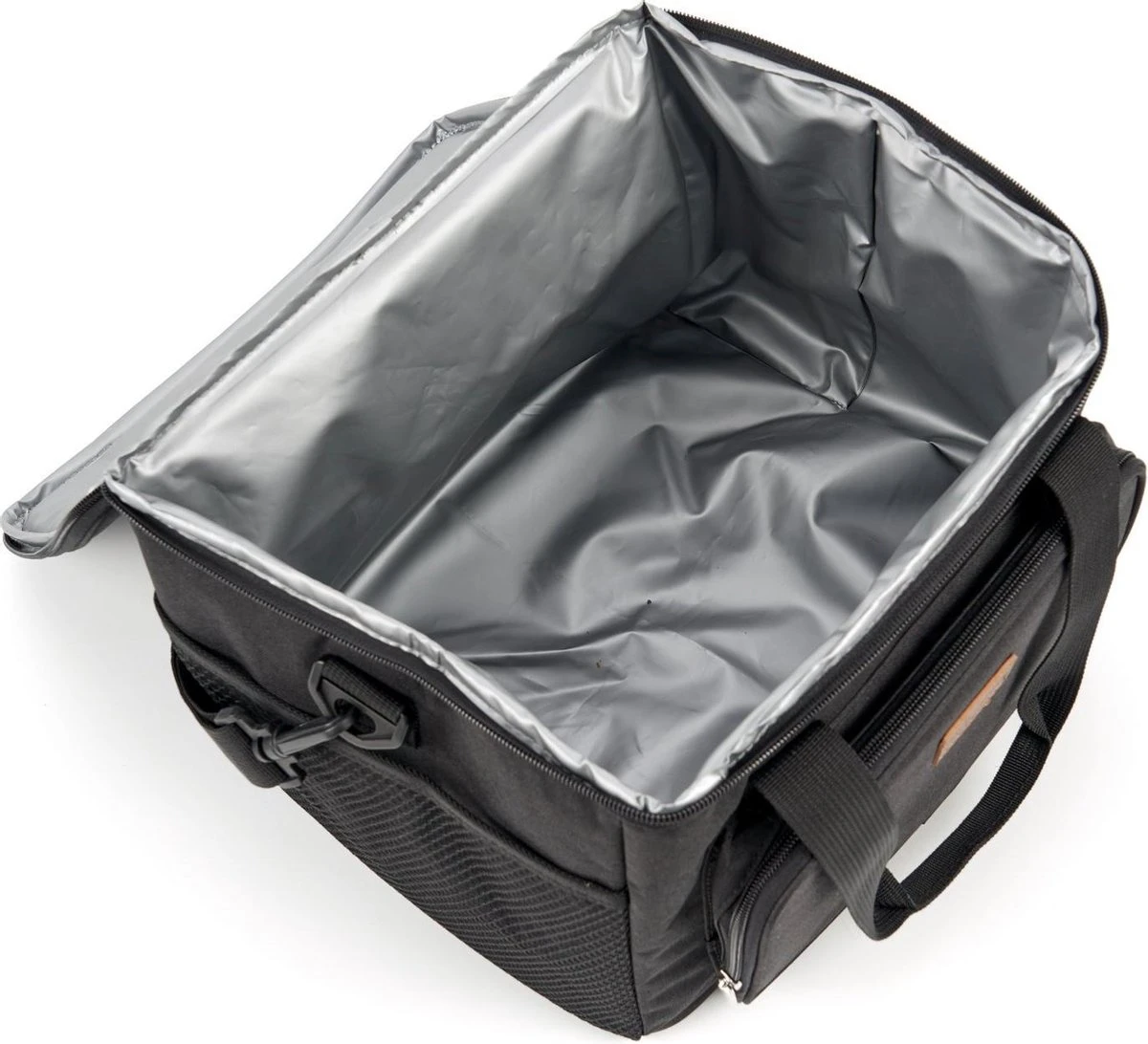 Packaway 4 Laags Geïsoleerde Koeltas - Lunchtas 15 Liter - Zwart - Afbeelding 4