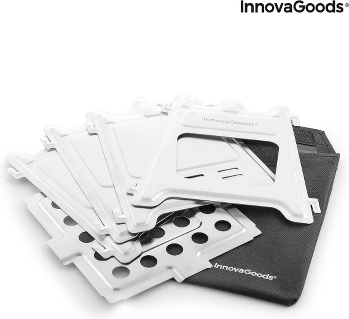 Innovagoods INKLAPBARE STALEN CAMPINGOVEN FLAMET - Camping Oven - Mini Oven - Camping Oventje - Oventje Camping - Mini Oven Vrijstaand - Mini Oventje - Afbeelding 4