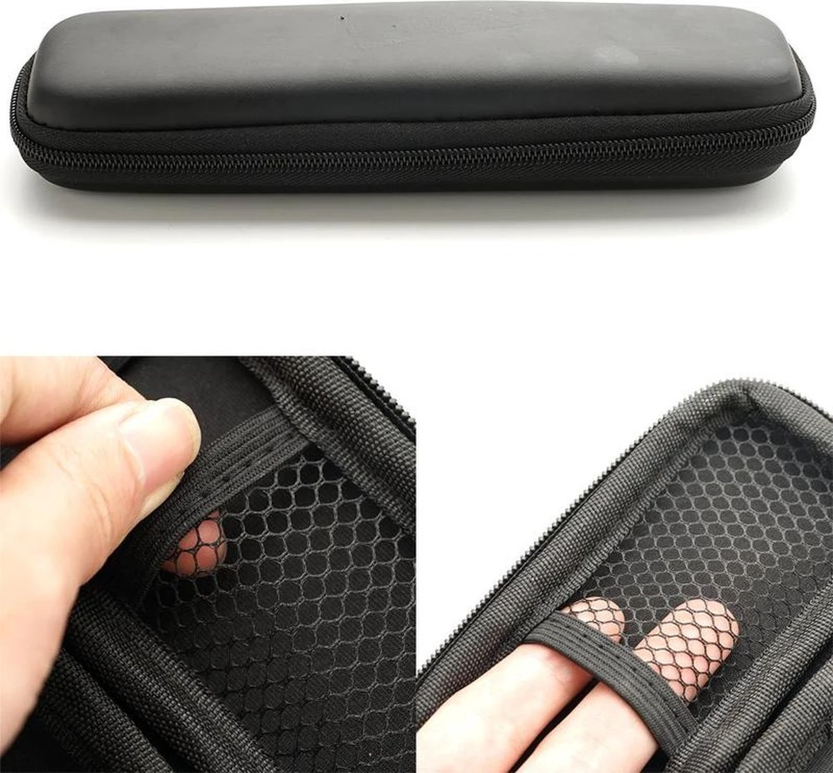 Merkloos Diabetes Koeltas - Insuline Koeltas - Zwart - Diabetes Etui - Medische Koeltas - Hard Case - Afbeelding 3