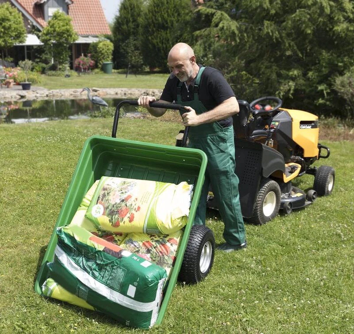 Güde Tuinkar GGW 250 - Max. 250 Kg - 75L - Stabiel Met Kantelfunctie - Afbeelding 10
