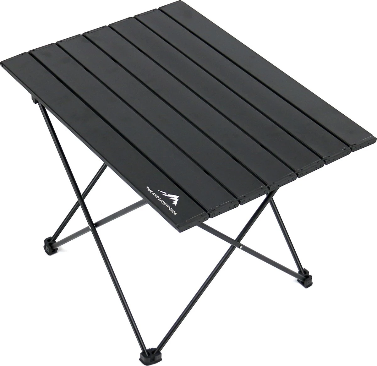TS - Ultra Licht - Aluminium - Kampeertafel - Met Draagtas - Camping Tafel - Reistafel - Draagbare Picknicktafel - Opvouwbare - Opklapbaar - Compact - Afbeelding 3