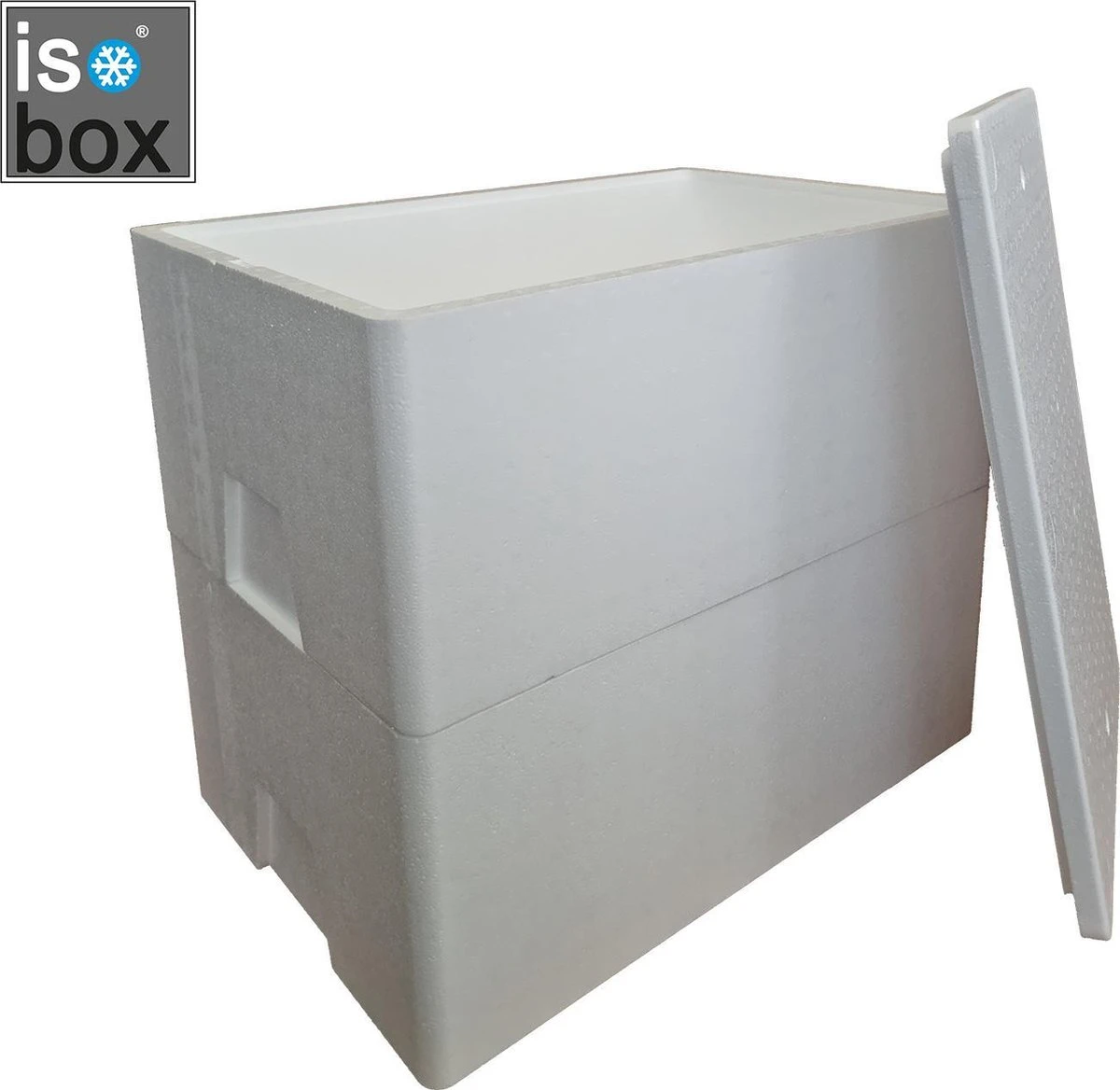 Isolatiedoos 40 Liter - EPS - Thermobox - Tempex Doos - Koelbox - Isomo - Afbeelding 2