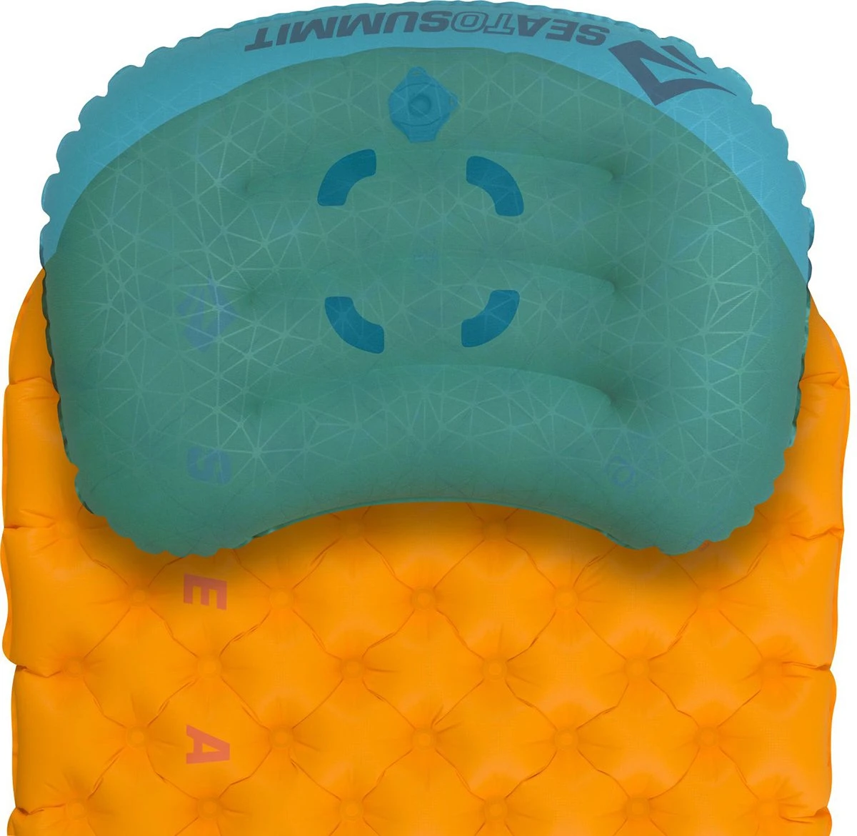 Sea To Summit UltraLight Insulated Regular Opblaasbare Slaapmat - 5cm - 480g - Oranje - Afbeelding 17