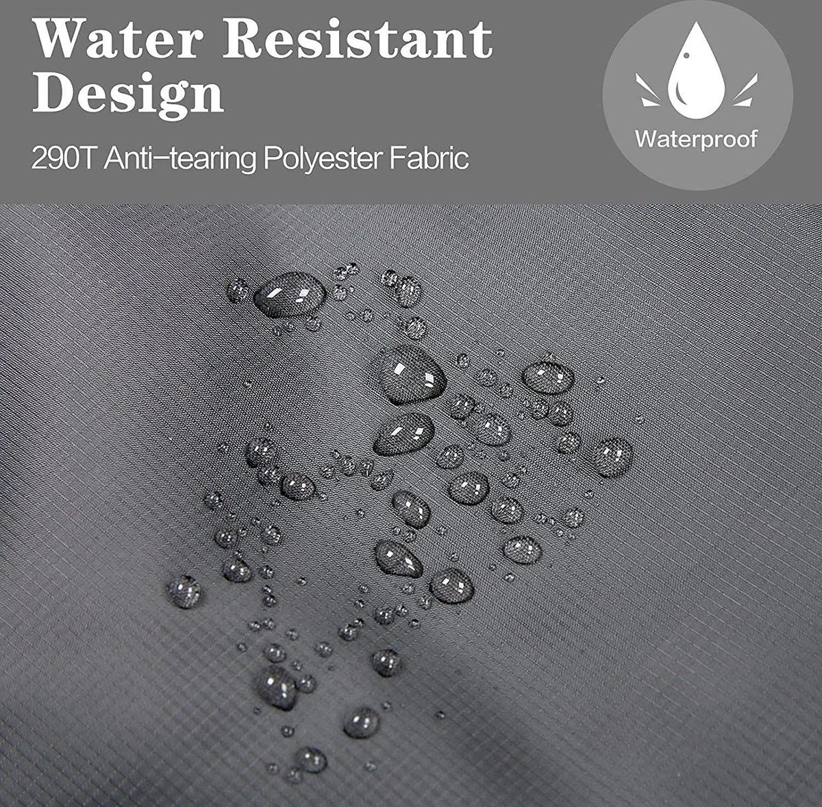 Meisterhome® Mummy Slaapzak - Kamperen - Antraciet - Ca. 220 X 75 Cm - Incl. Draagtas - Afbeelding 4