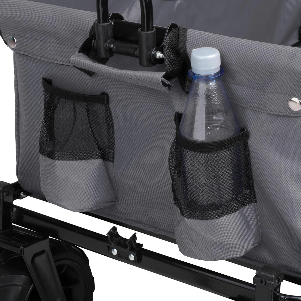 TecTake - Opvouwbare Bolderkar Heidrun Grijs - Afbeelding 7