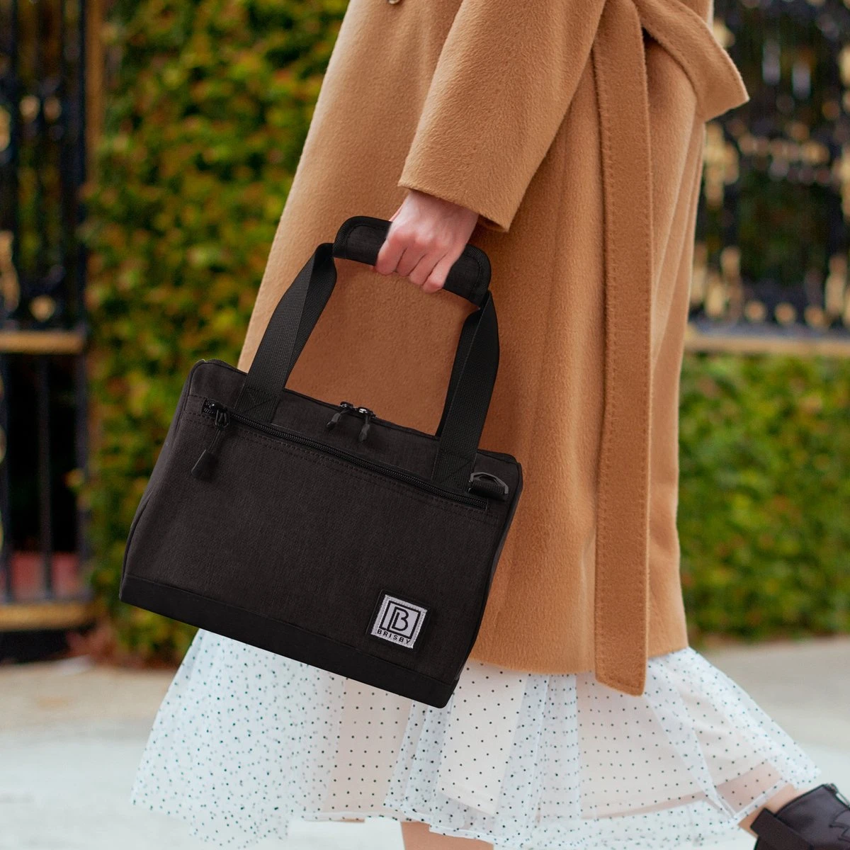 Brisby 4 Laags Geïsoleerde Koeltas - Lunchtas 10 Liter - Zwart - Afbeelding 3