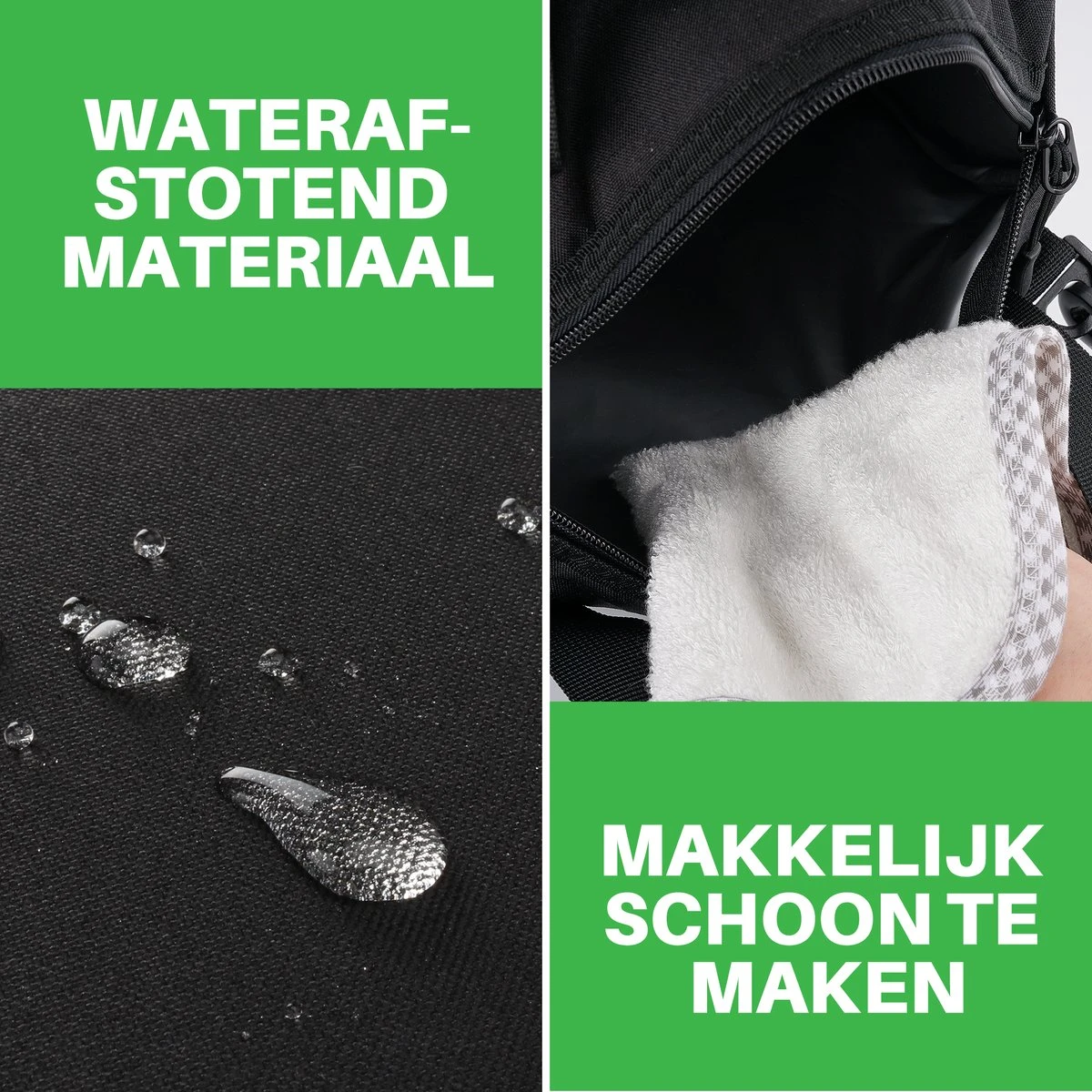 Brisby 4 Laags Geïsoleerde Koeltas - Lunchtas 10 Liter - Zwart - Afbeelding 7