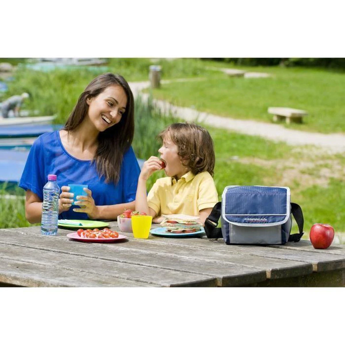 Campingaz Fold 'n Cool Koeltas - 5 Liter - Blauw/grijs - Afbeelding 4