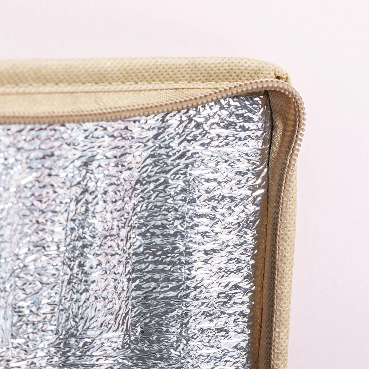 Merkloos Koeltas - Lunchtas - Koeltasje Lunch - Koelelementen - Isolatie - Volwassenen - Dames - Heren - Gerecycled - Papier - Aluminium - Afbeelding 5