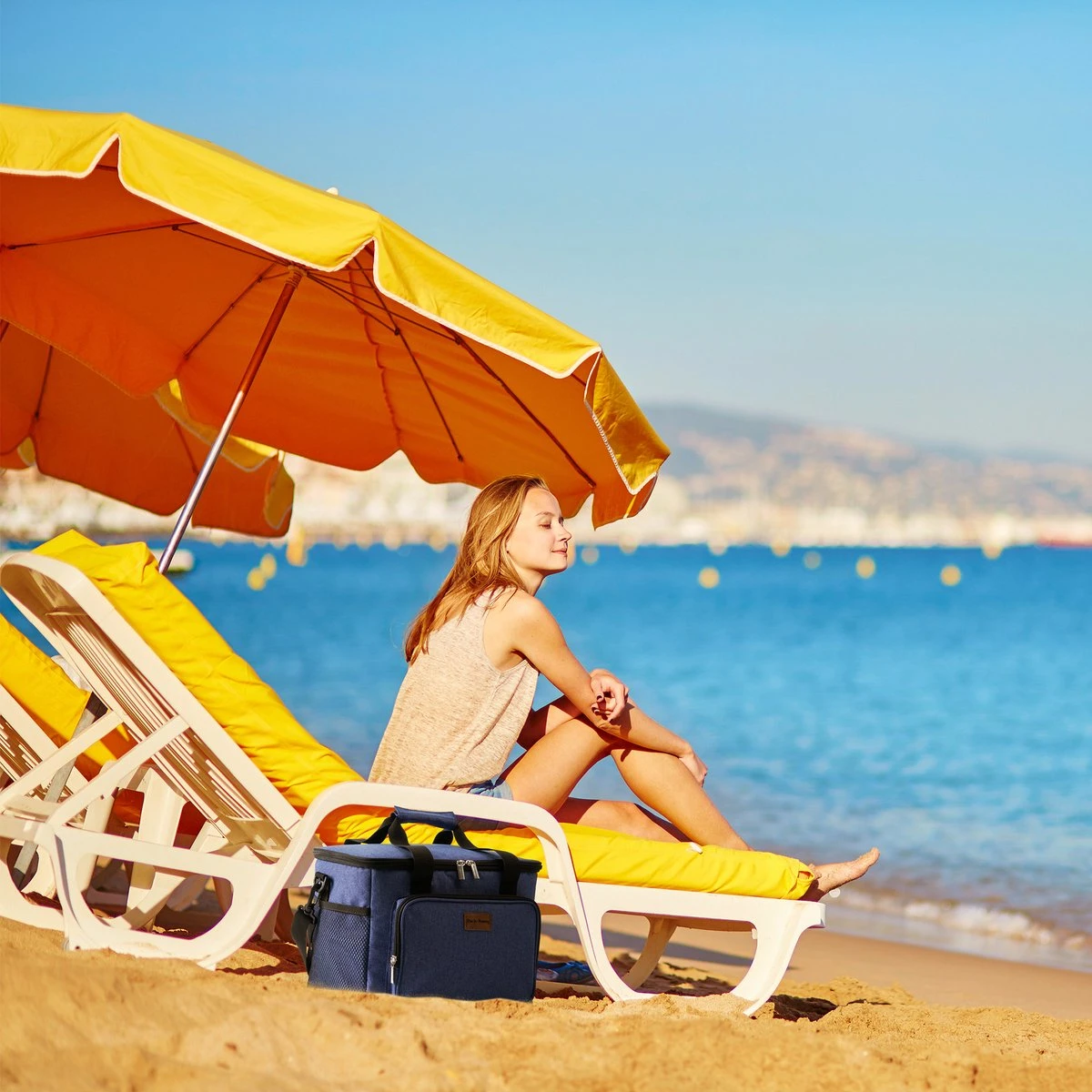 Packaway 4 Laags Geïsoleerde Koeltas - Lunchtas 15 Liter - Blauw - Afbeelding 5
