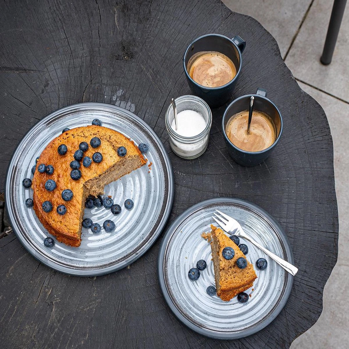 Travellife Jávea Serviesset - 16-delig - Donkergrijs - Afbeelding 4