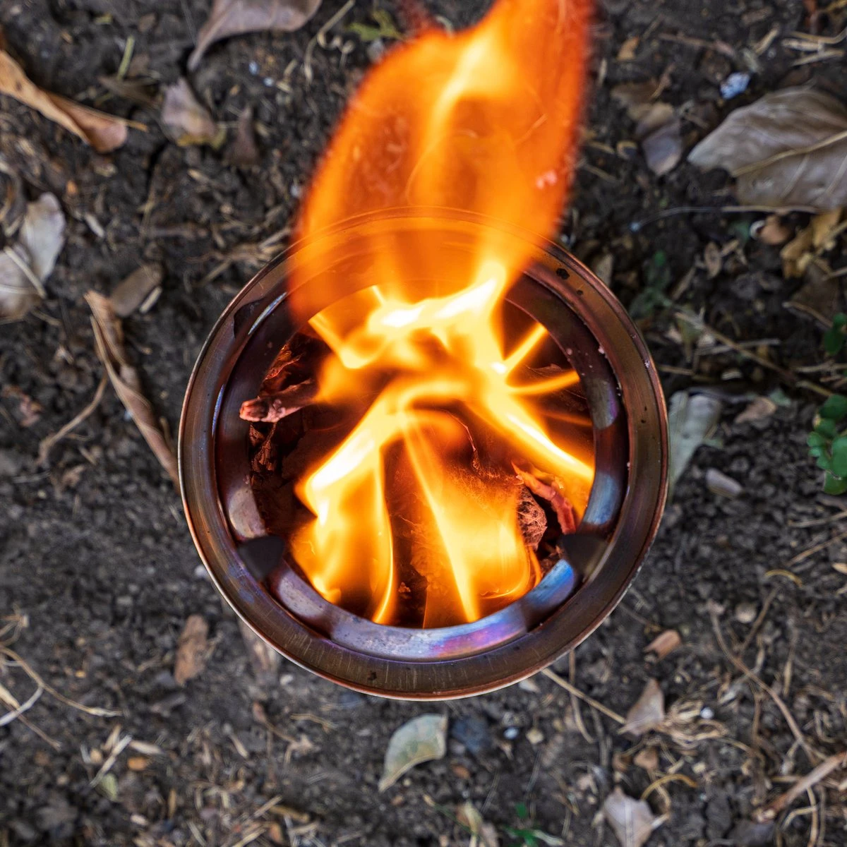Solo Stove Lite Draagbare Kooktoestel. Geen Vloeibare Brandstof Nodig. Krachtige Efficiënte Houtverbranding En Weinig Rook. Voor 1-2 Personen, 304 Roestvrijstaal, Compact ⌀ 10,8 Cm, Hoogte 14,5 Cm, 255g. - Afbeelding 3