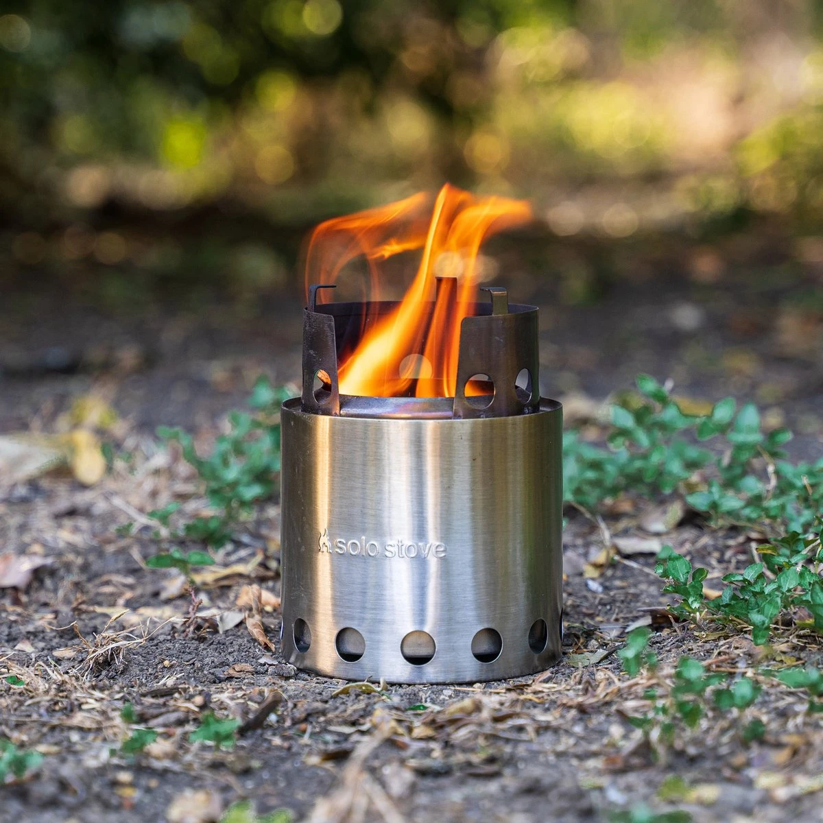 Solo Stove Lite Draagbare Kooktoestel. Geen Vloeibare Brandstof Nodig. Krachtige Efficiënte Houtverbranding En Weinig Rook. Voor 1-2 Personen, 304 Roestvrijstaal, Compact ⌀ 10,8 Cm, Hoogte 14,5 Cm, 255g. - Afbeelding 9