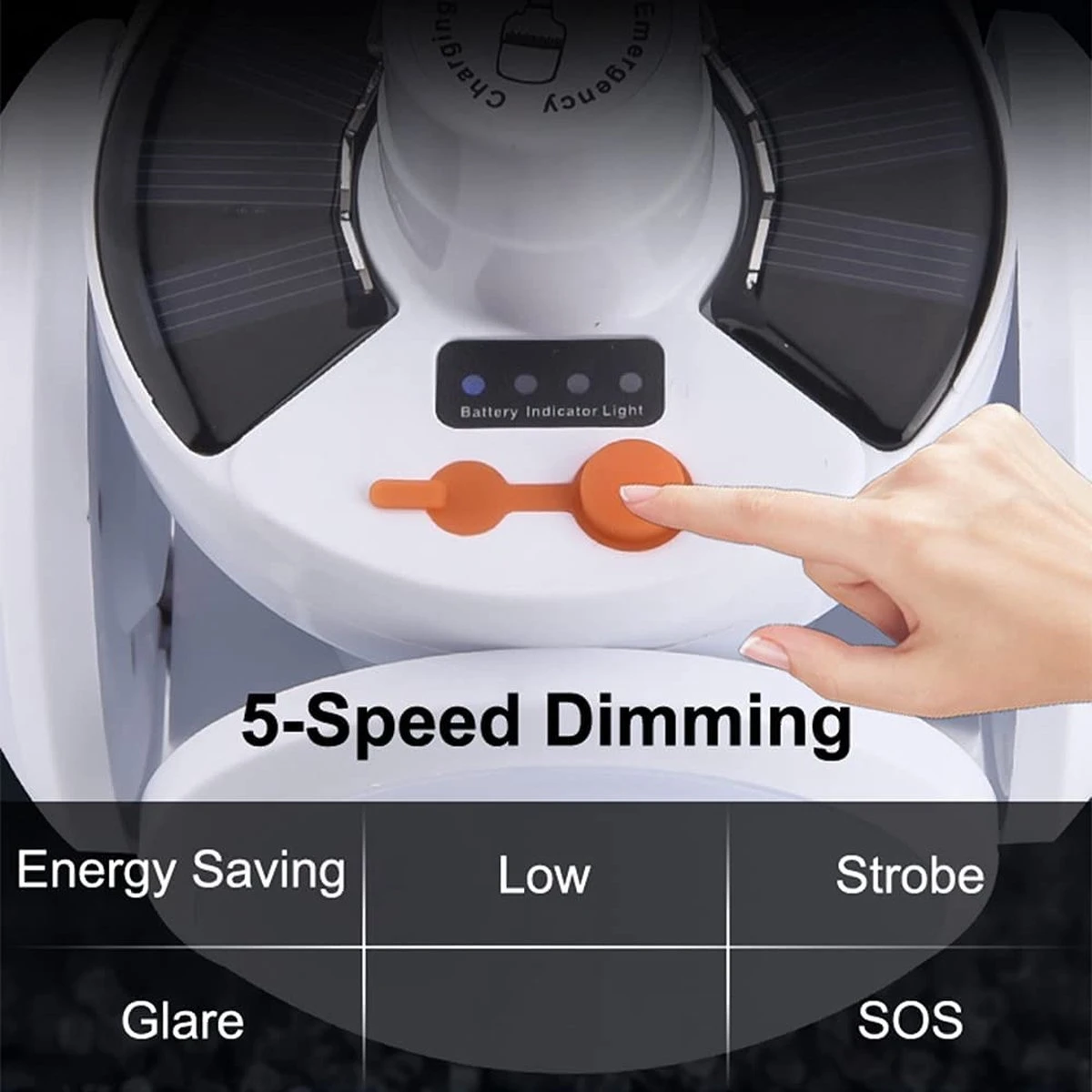 Dailyiled - Solar - Noodverliching - Led - Camping - Oplaadbaar - Opvouwbaar - Afbeelding 6