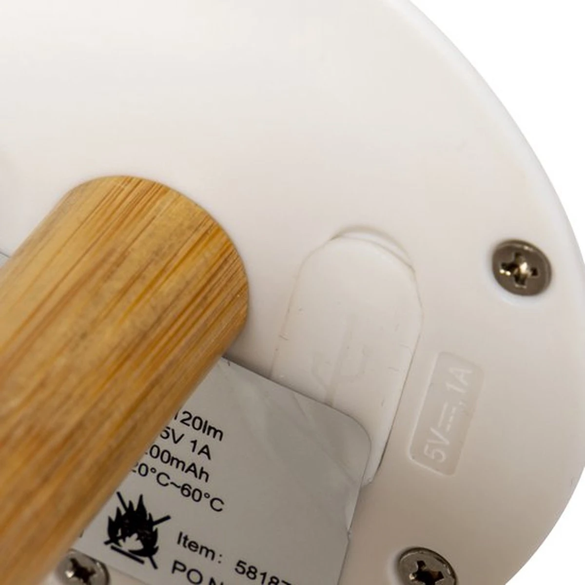 Bo-Camp - Urban Outdoor - Tafellamp Met Kap - Cambridge - M - 150 Lumen - Oplaadbaar - Afbeelding 6