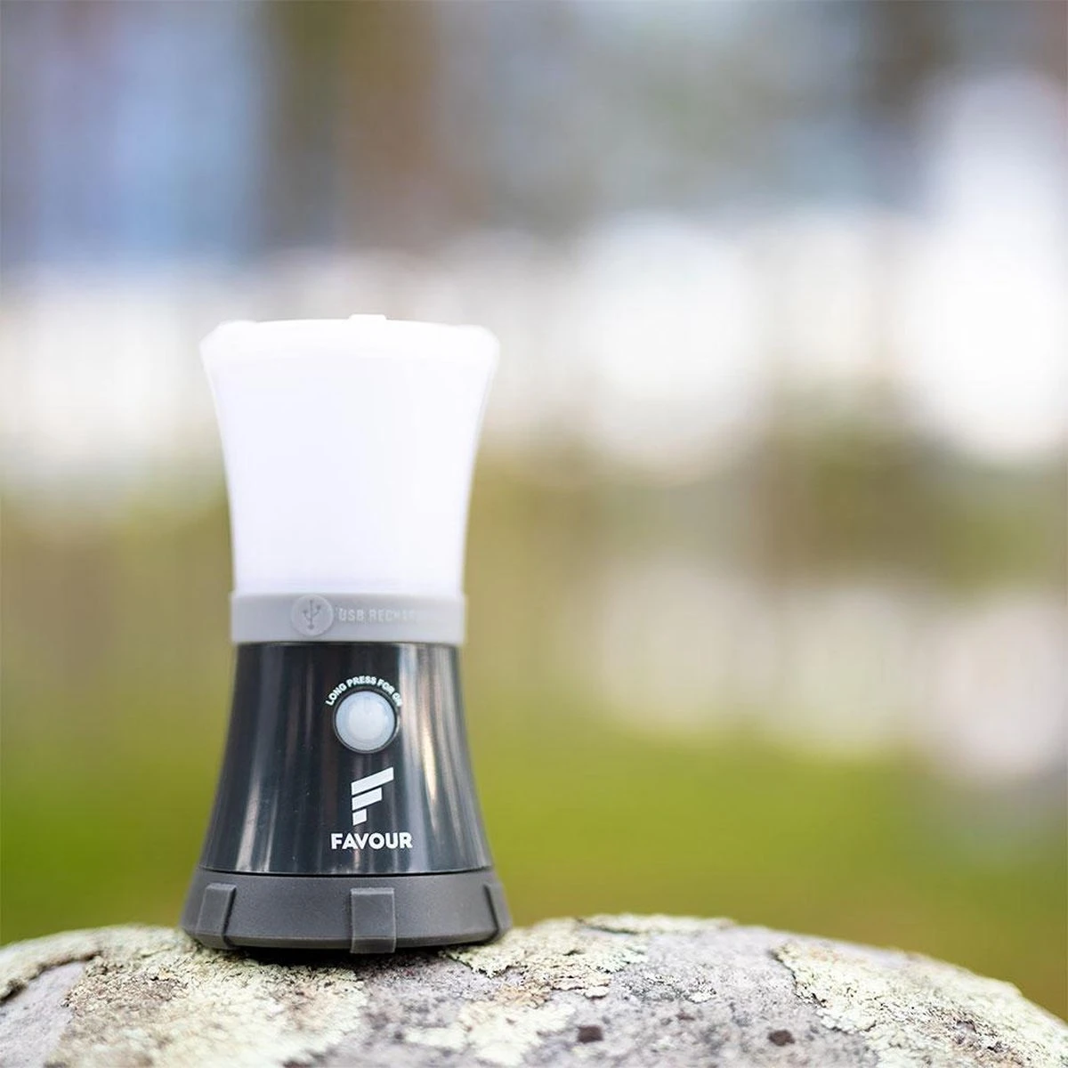 Favour L0717 Camping Lamp Oplaadbaar LED, 200 Lumen, IPX7 Waterdicht, Drijvend, Schokbestendig, Draagbare Kampeerlamp, Tentlamp, Vislamp, Geïntegreerde Oplaadbare Batterij - Afbeelding 6