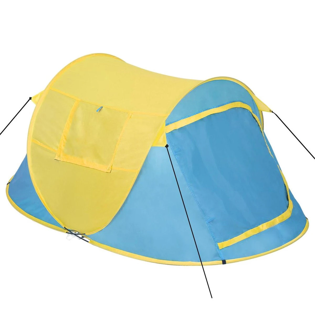 Pop Up Tent Waterkolom 1500 Mm/Cm² - Blauw - 2 Persoons - Afbeelding 5