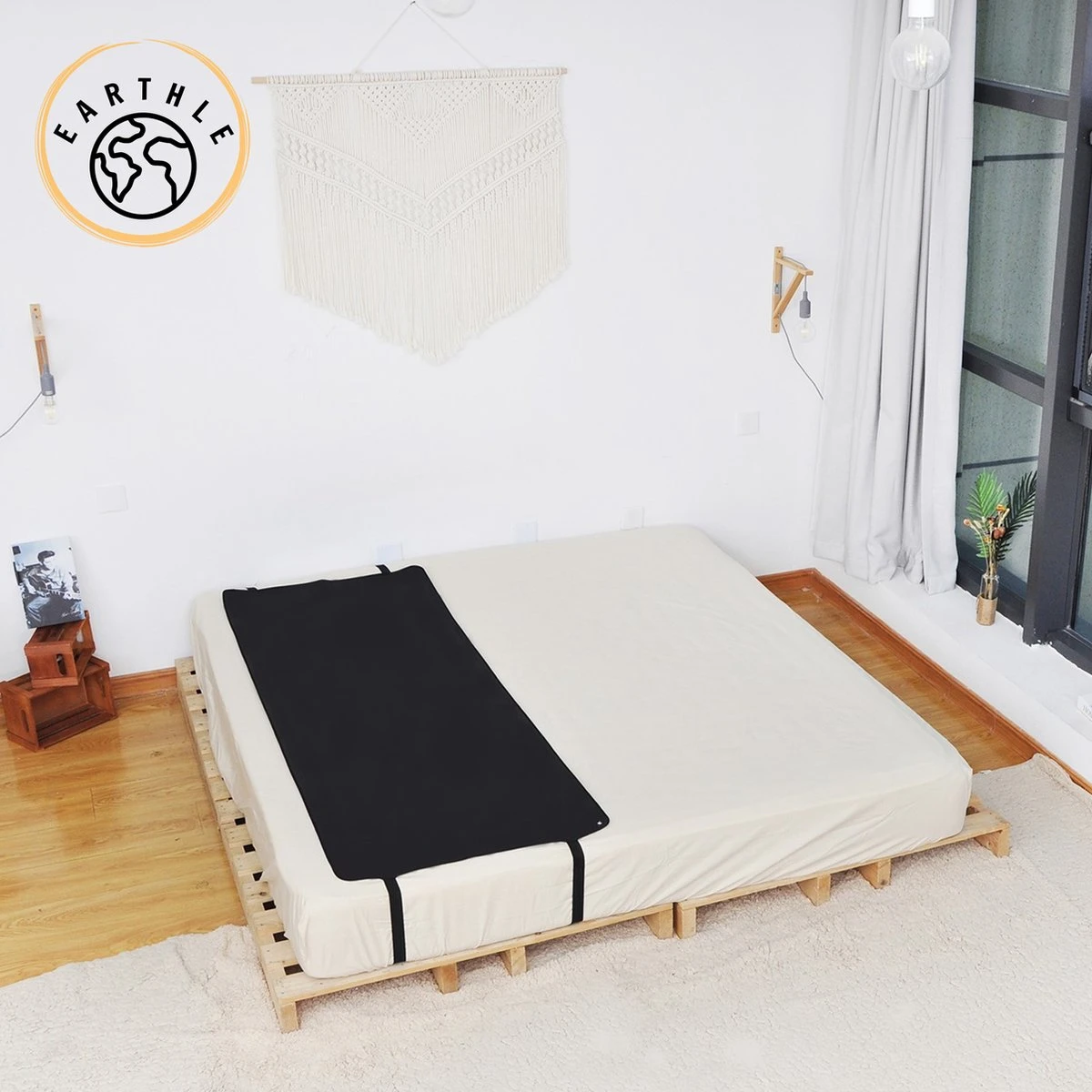 Earthle Earthing Slaapmat - Aardingsmat - Aarden - Earthing Mat - Aarding - Grounding Mat - Afbeelding 3