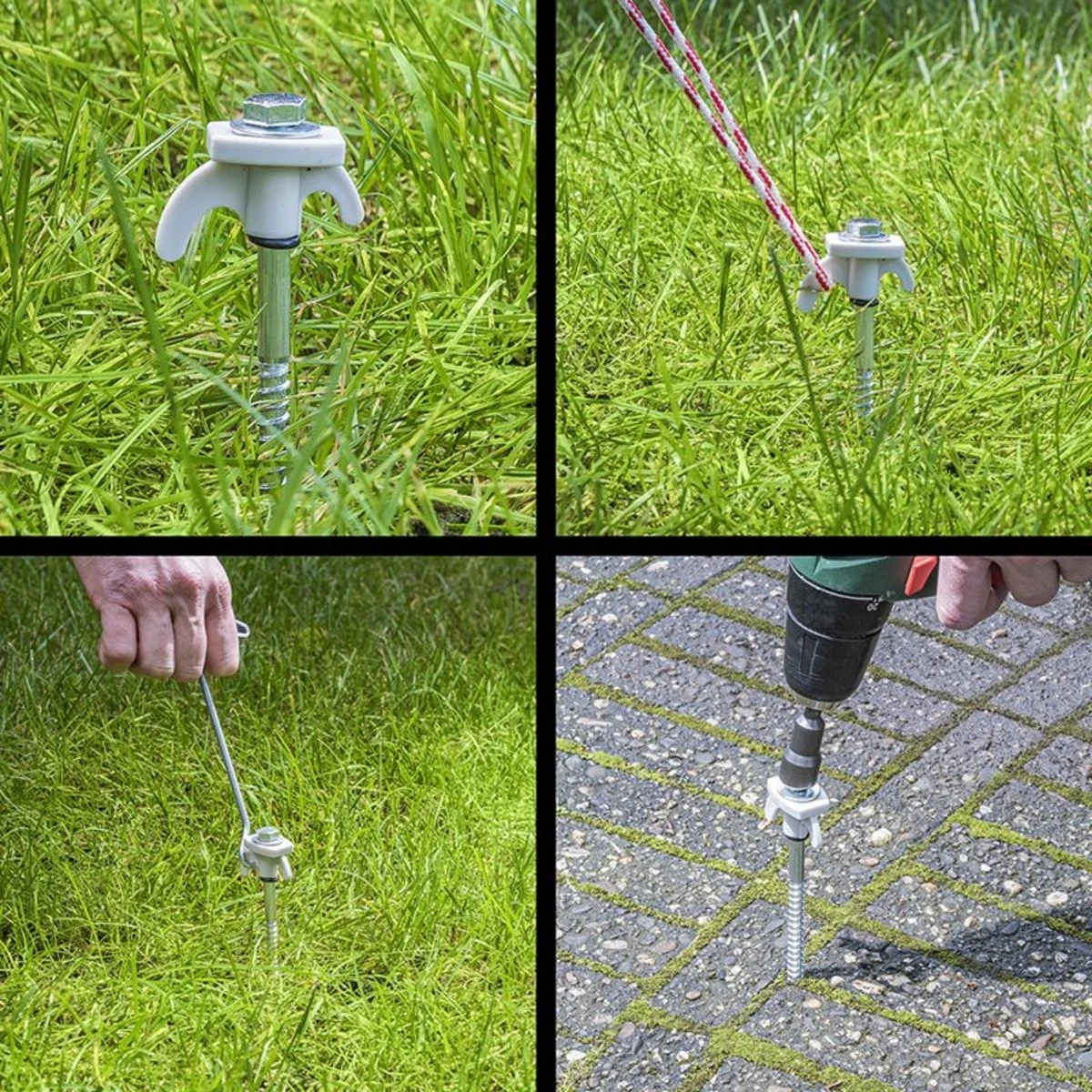 PROPLUS Pro Plus Tentharing Set - 20 Stuks - Ø 7 X 200 Mm - Schroefbaar - Adapter + Koffer - Afbeelding 7