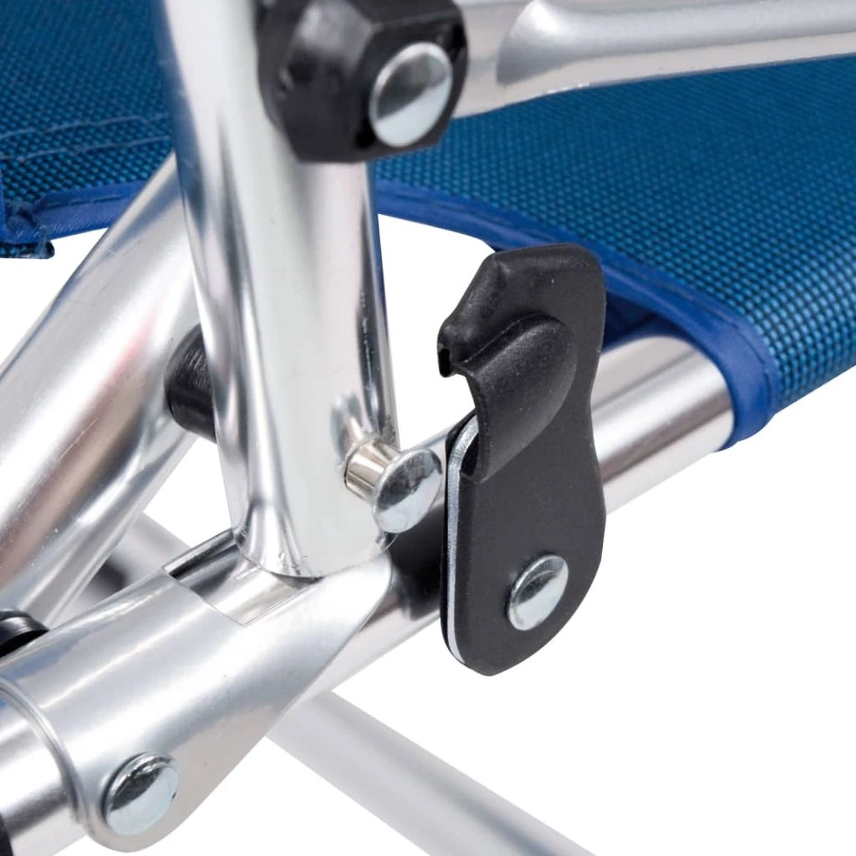 Bo-Camp Copa Rio Strandstoel - Opvouwbaar - Beach - Ocean (blauw) - Afbeelding 7