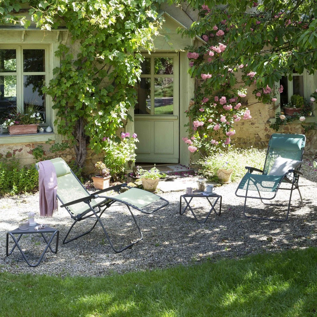 LAFUMA R Clip - Relaxstoel - Verstelbaar - Inklapbaar - Zero Gravity - Seigle - Afbeelding 3