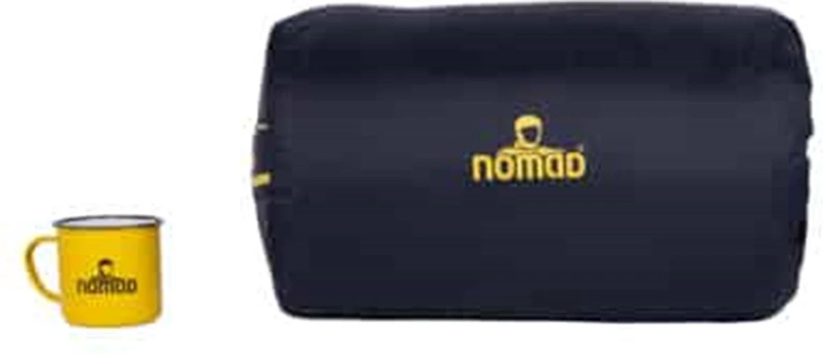 NOMAD® Bronco Slaapzak | 205x80cm Blauw | Lichtgewicht & Kwalitatief | Slaapzak | Incl Hoes - Afbeelding 10