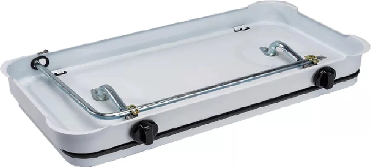 SMH LINE® Gas Kooktoestel 2 Pits XL - Camping Kooktoestel - Gaskomfoor - Incl. Gasslang Set - Afbeelding 2