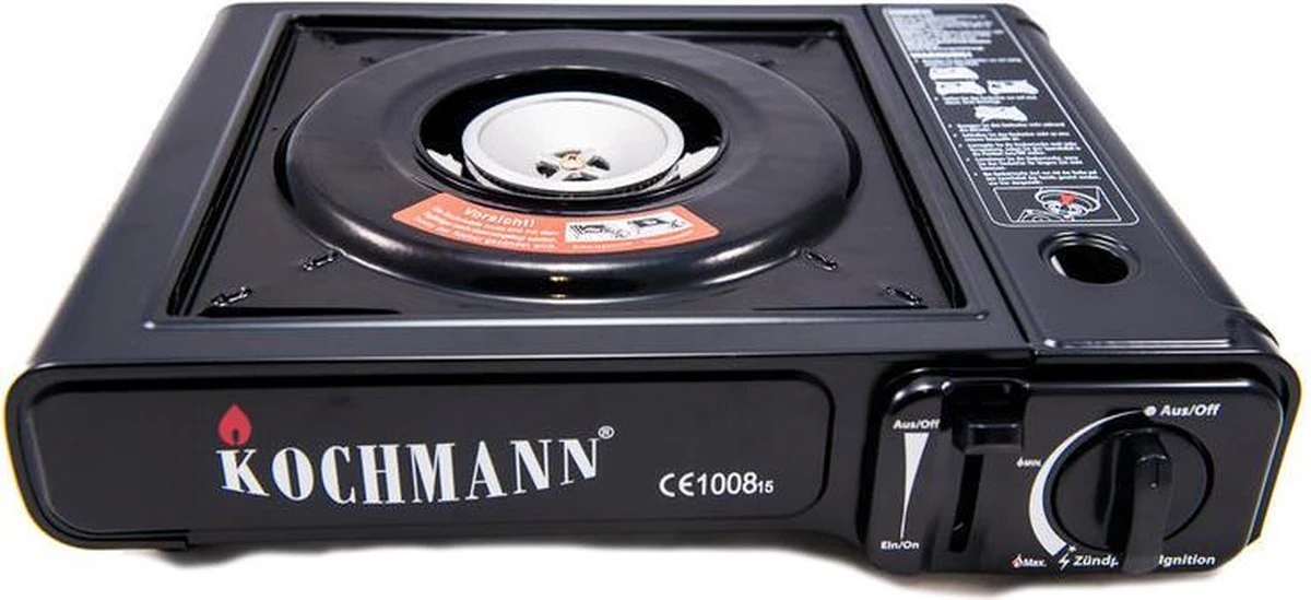 Trasnportabler Gaskocher - Draagbaar Gasvuur Met 4 Kookstel Gasflessen - Afbeelding 3